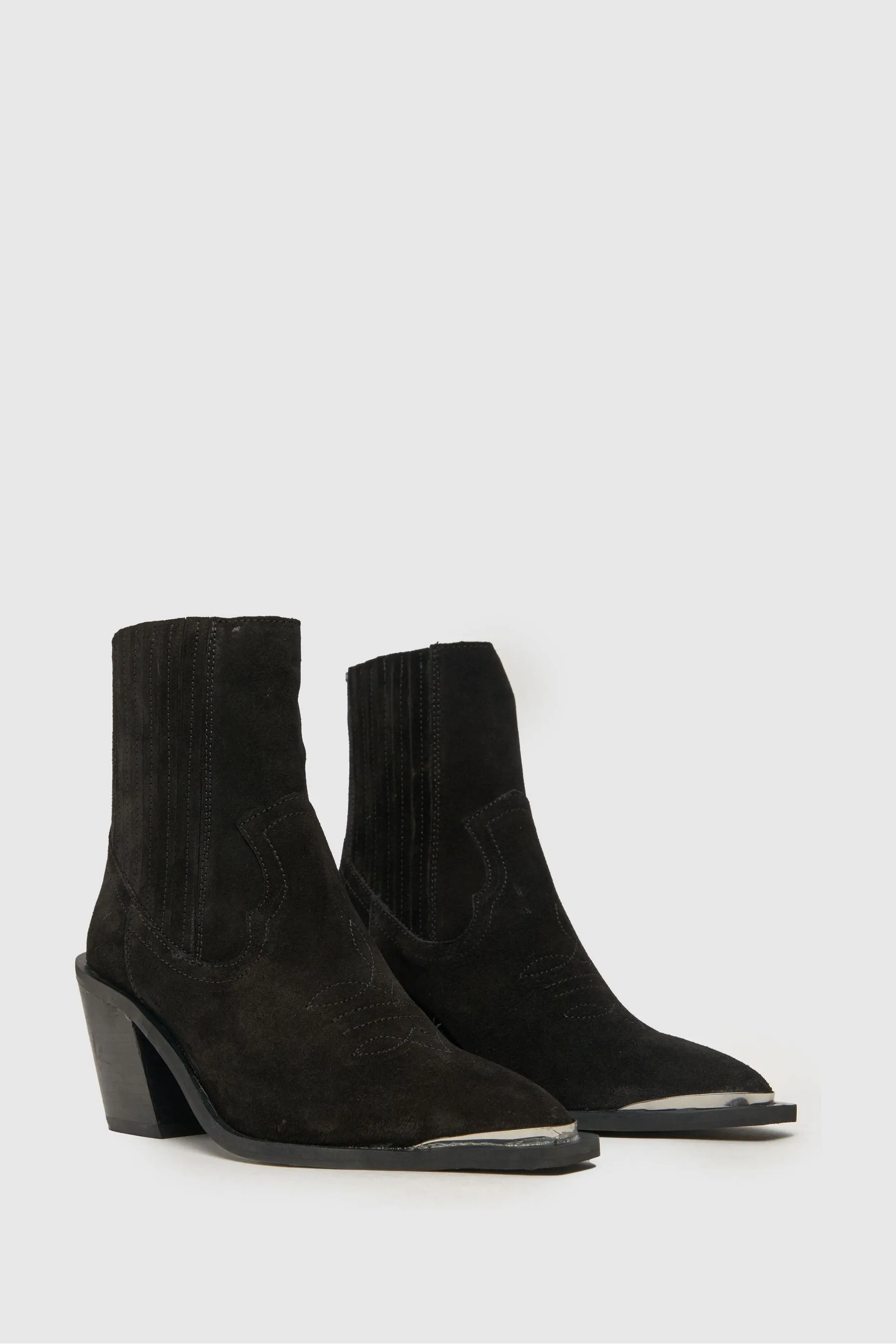 Schuh - Anand - Stivali western scamosciata
