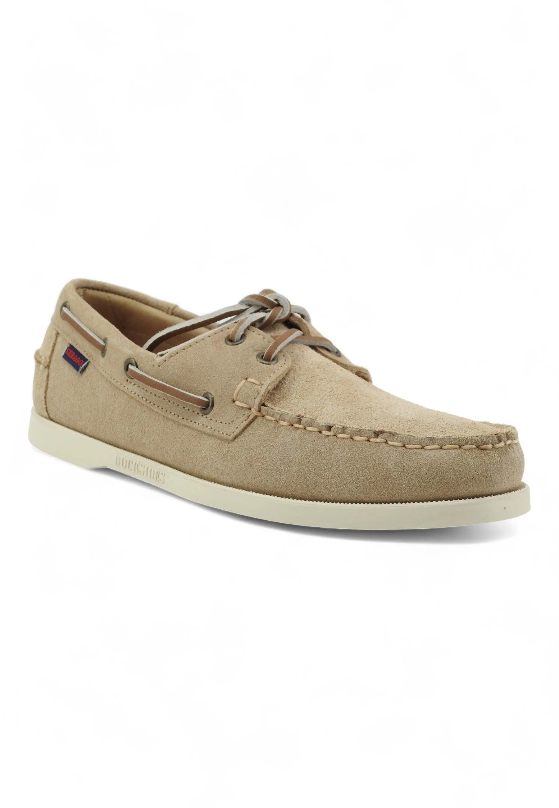 SEBAGO Mocassino Vela Uomo Beige Camel 7111PTW-906