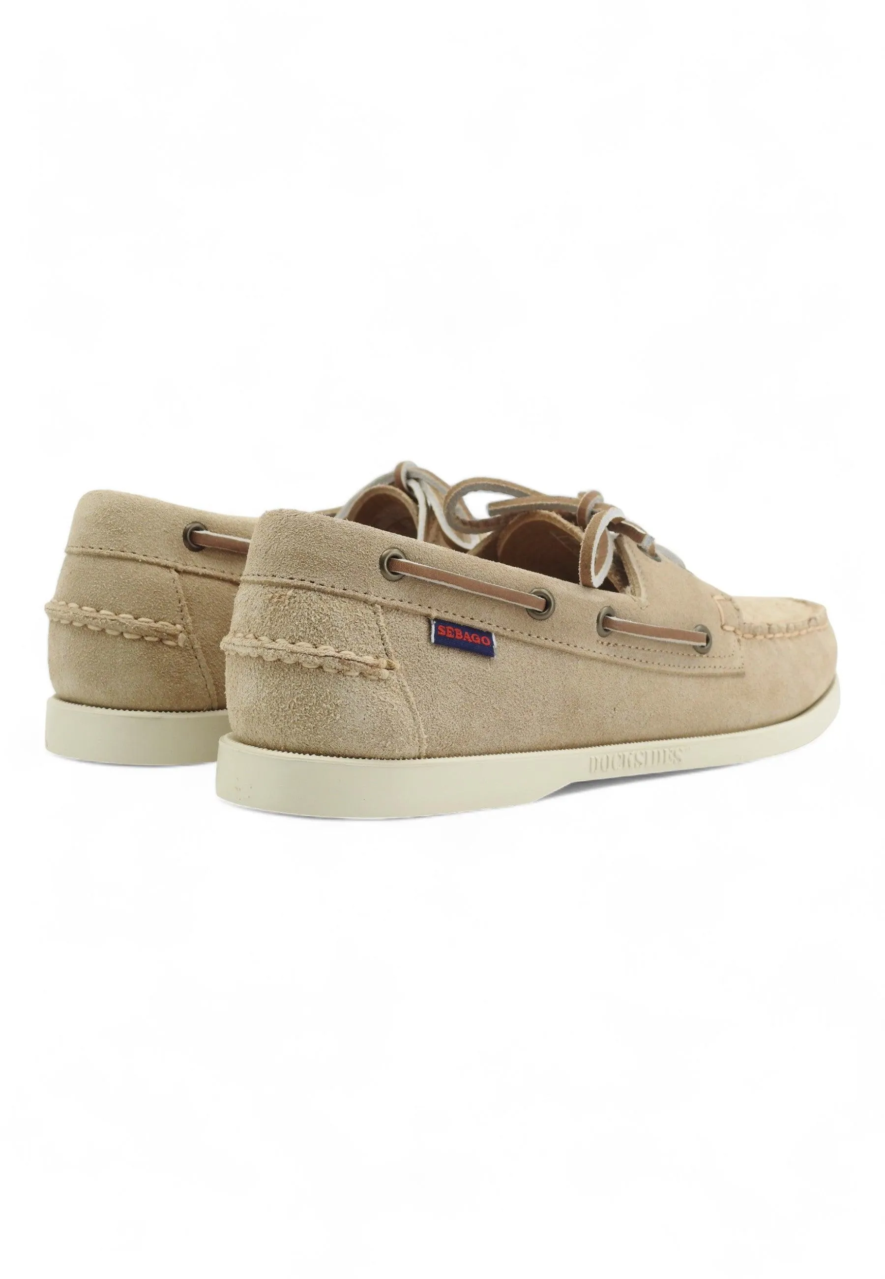 SEBAGO Mocassino Vela Uomo Beige Camel 7111PTW-906