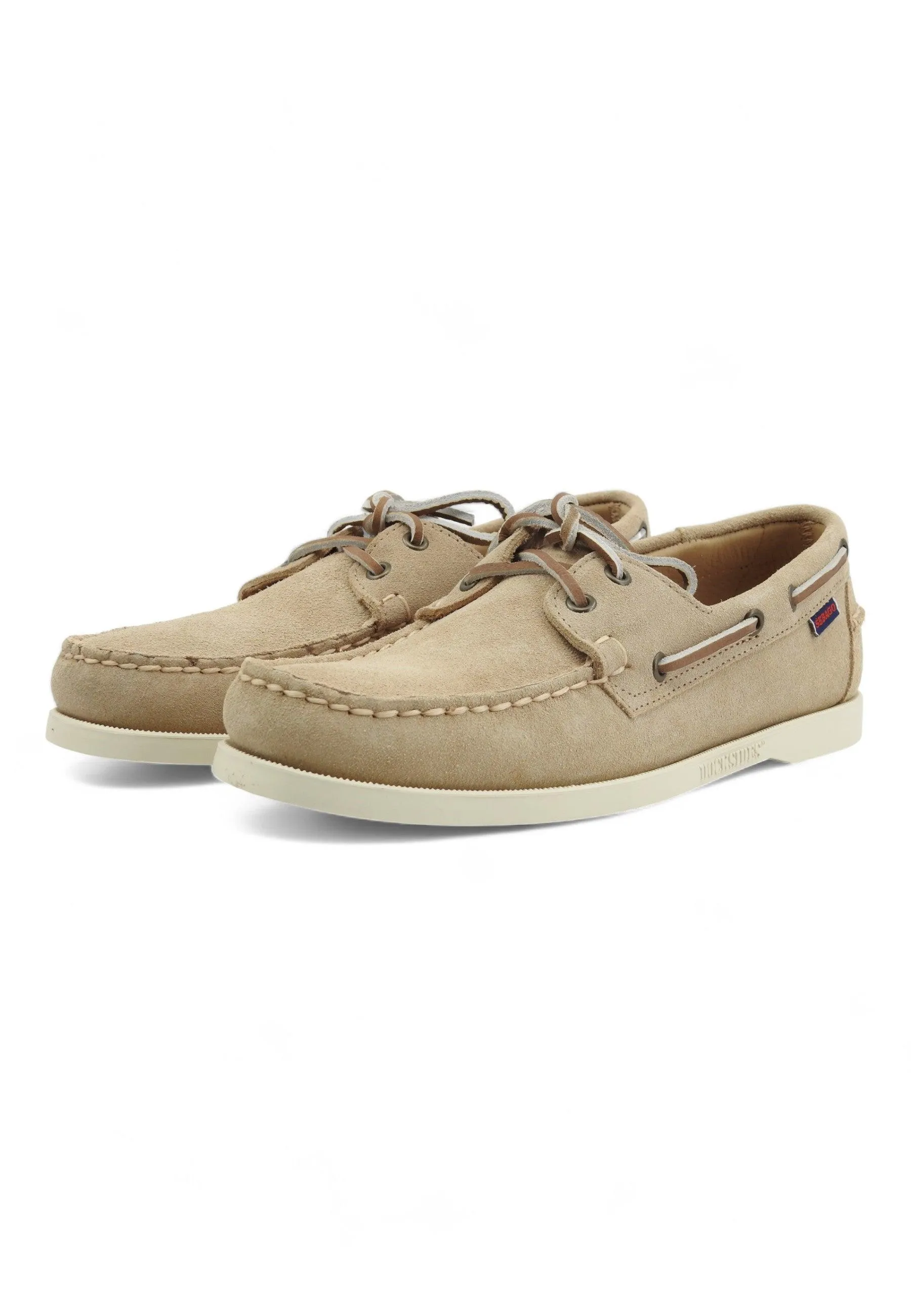 SEBAGO Mocassino Vela Uomo Beige Camel 7111PTW-906