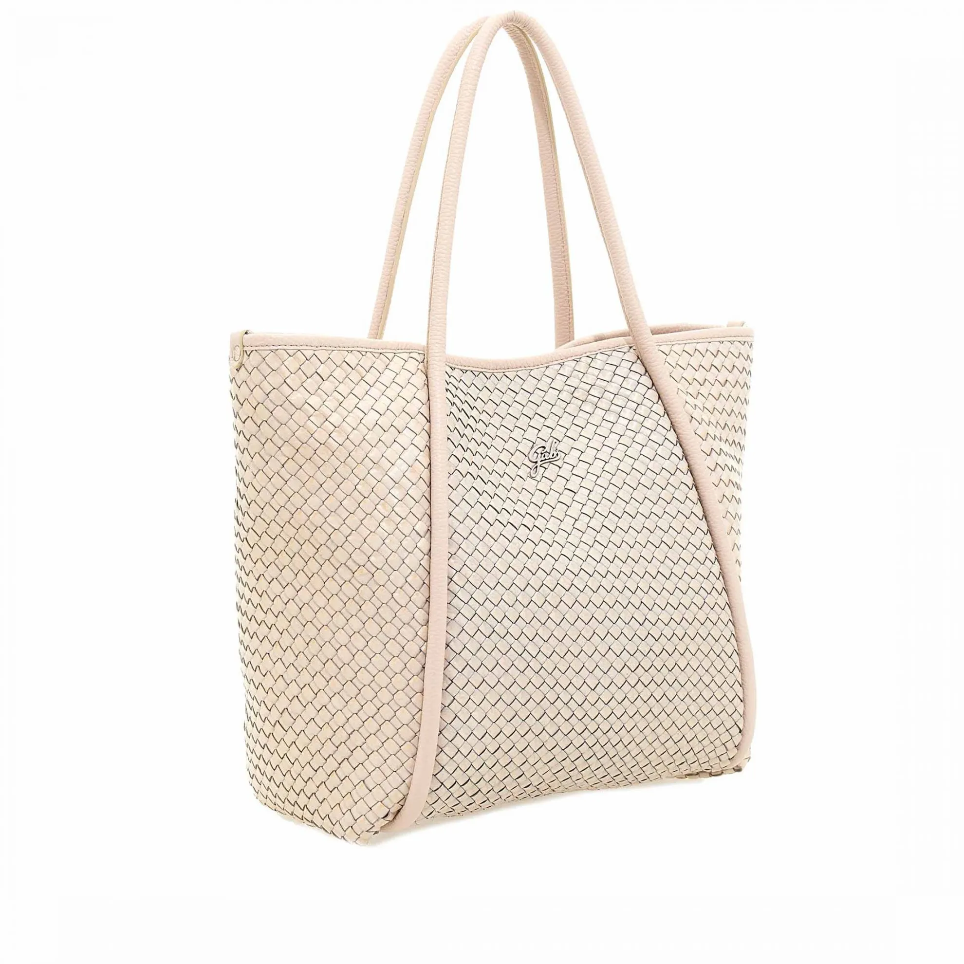 Shopping lydia l in pelle intrecciata