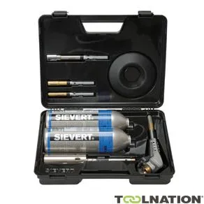 Sievert 215583 Set di bruciatori a propano Metaljet in valigetta