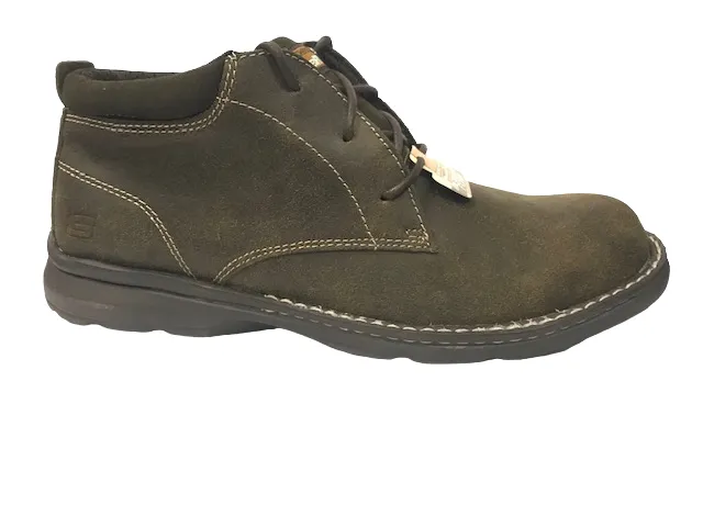 Skechers stivale da uomo Olden Serno 64304 DKBR brown