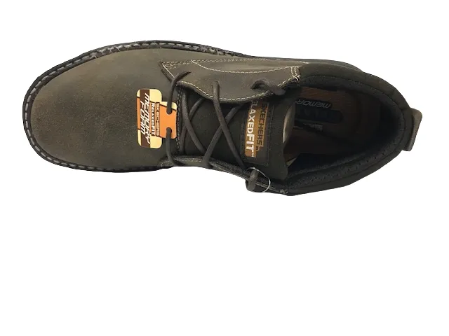 Skechers stivale da uomo Olden Serno 64304 DKBR brown