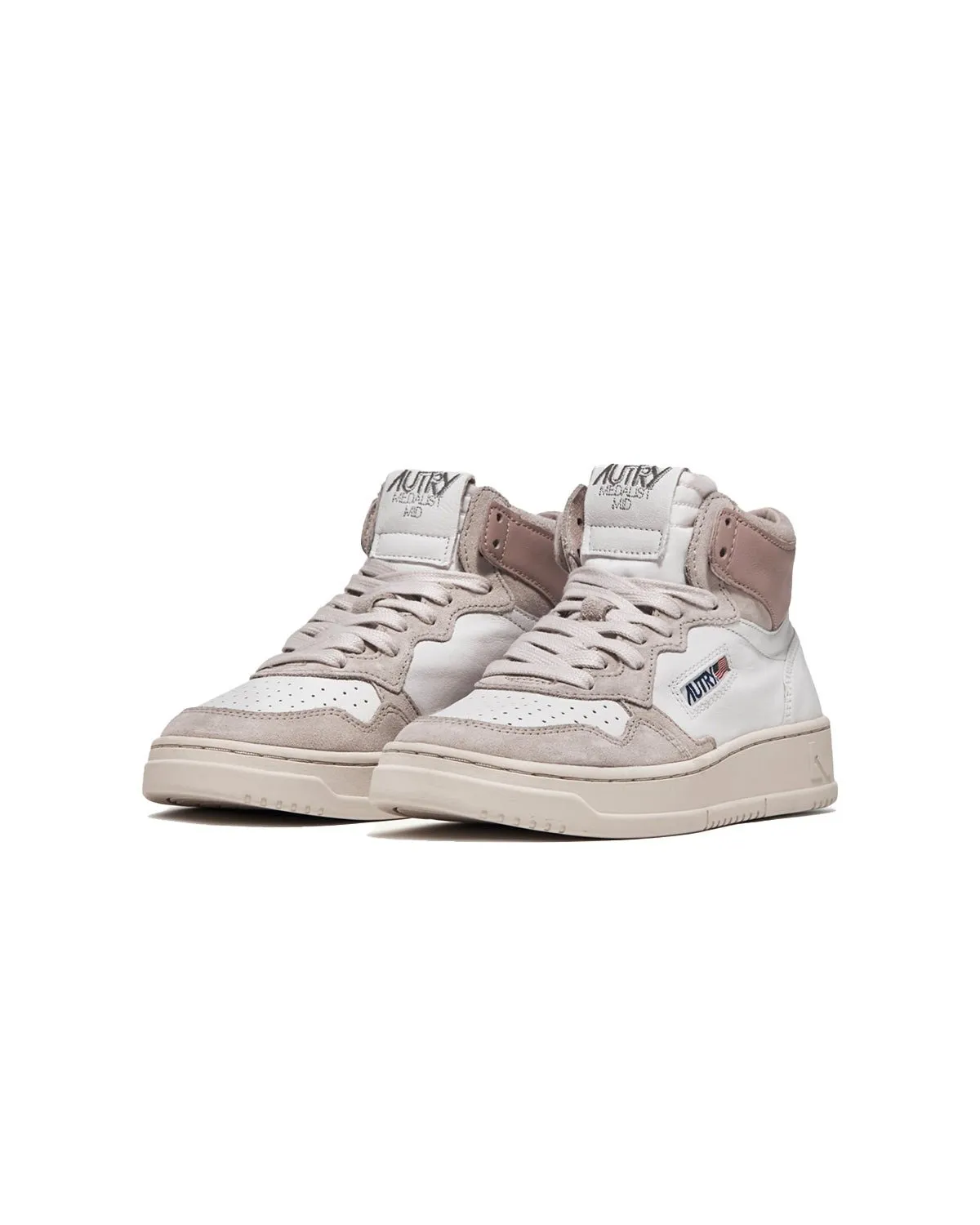 Sneaker Medalist Mid GS02 white powder