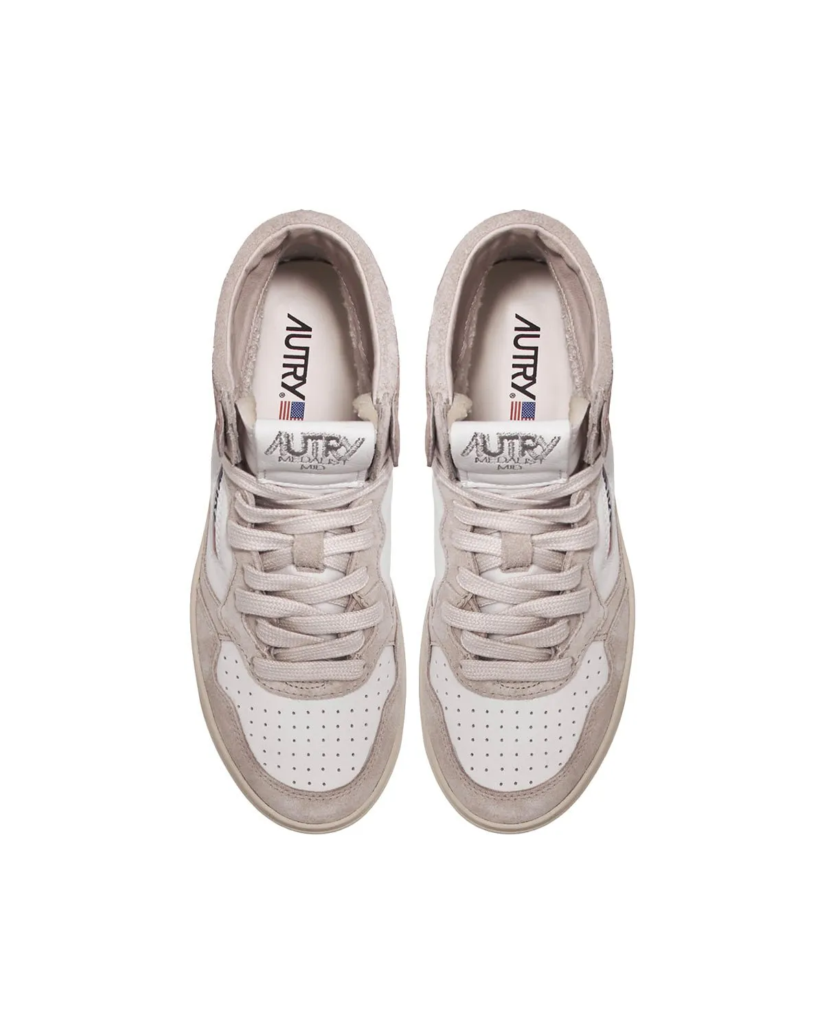 Sneaker Medalist Mid GS02 white powder