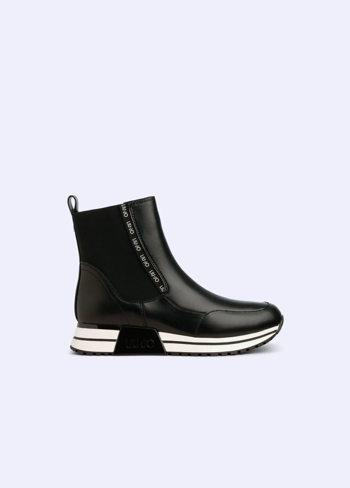 Sneakers boots con logo