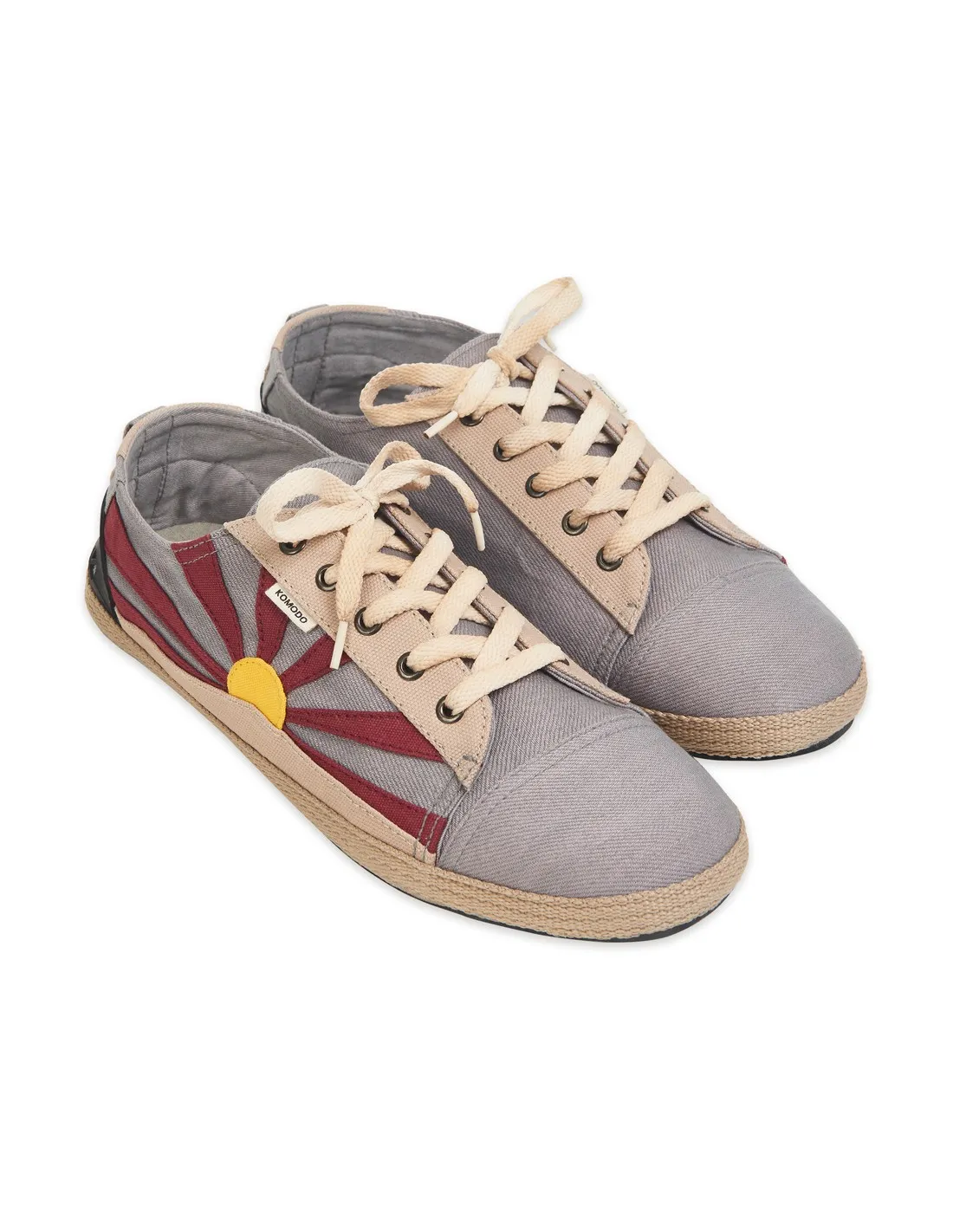 SNEAKERS DONNA IN CANAPA E COTONE BIO CON SUOLA DI PNEUMATICI DISMESSI MOD TIBET
