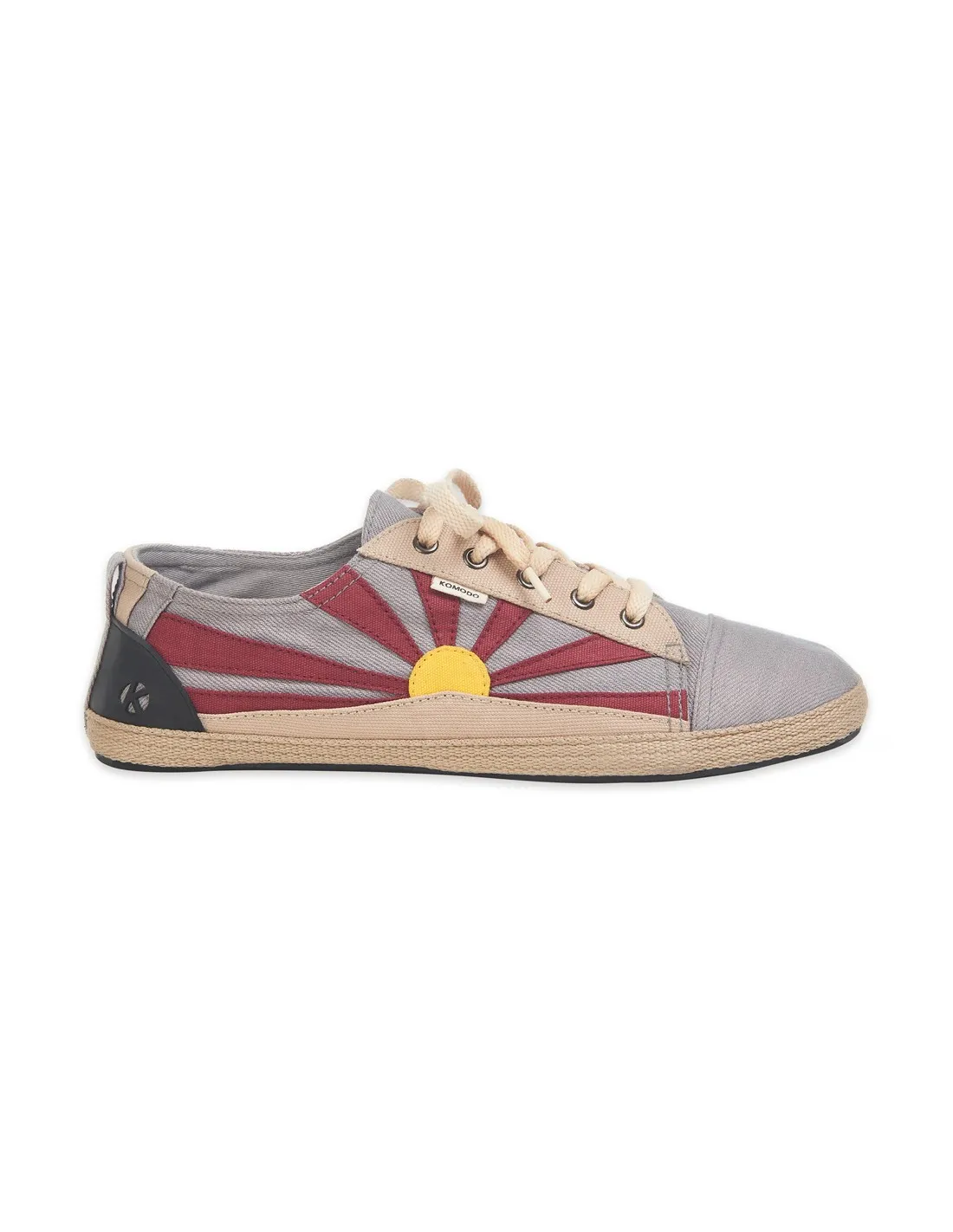 SNEAKERS DONNA IN CANAPA E COTONE BIO CON SUOLA DI PNEUMATICI DISMESSI MOD TIBET