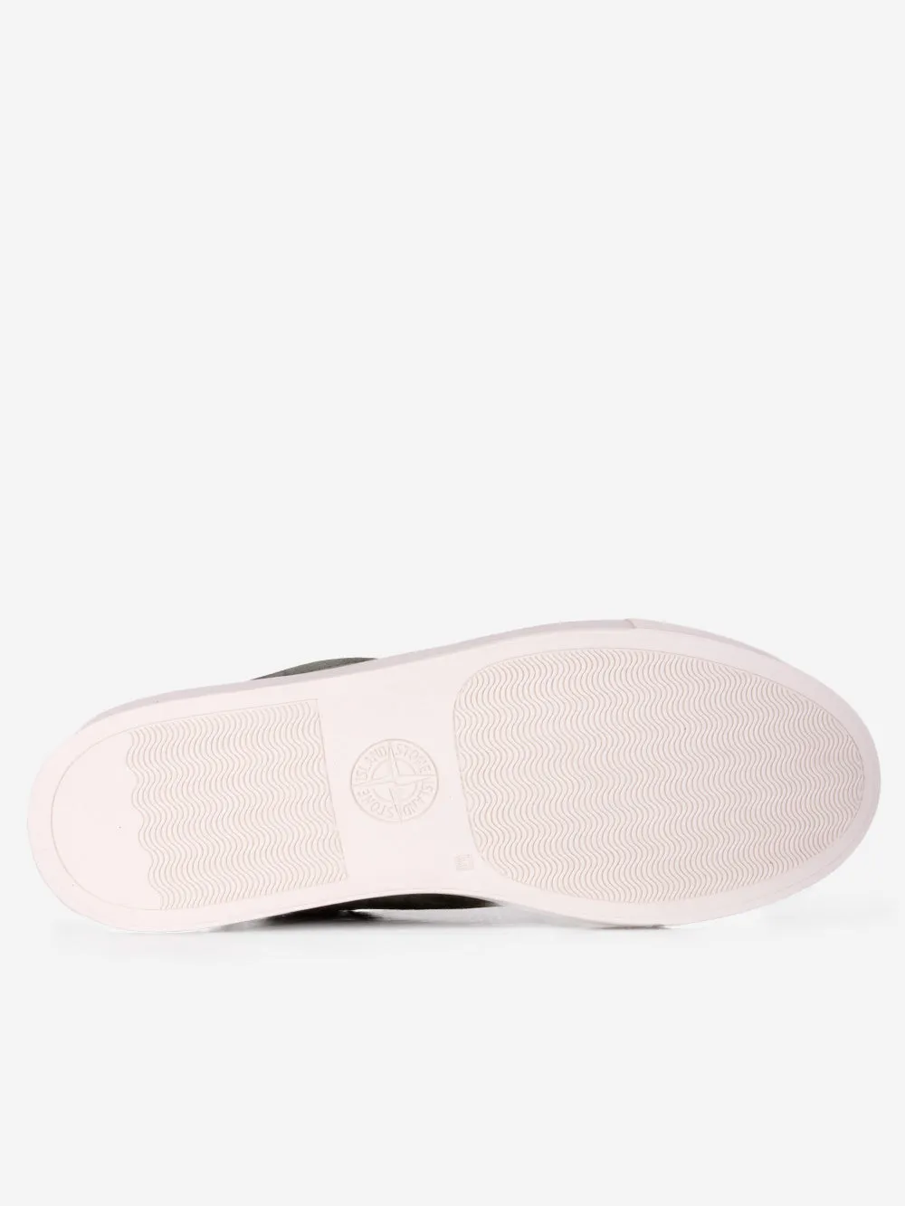 Sneakers in pelle muschio