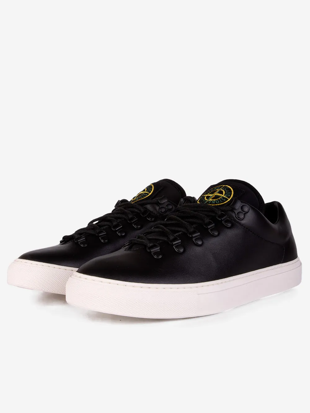 Sneakers in pelle nere