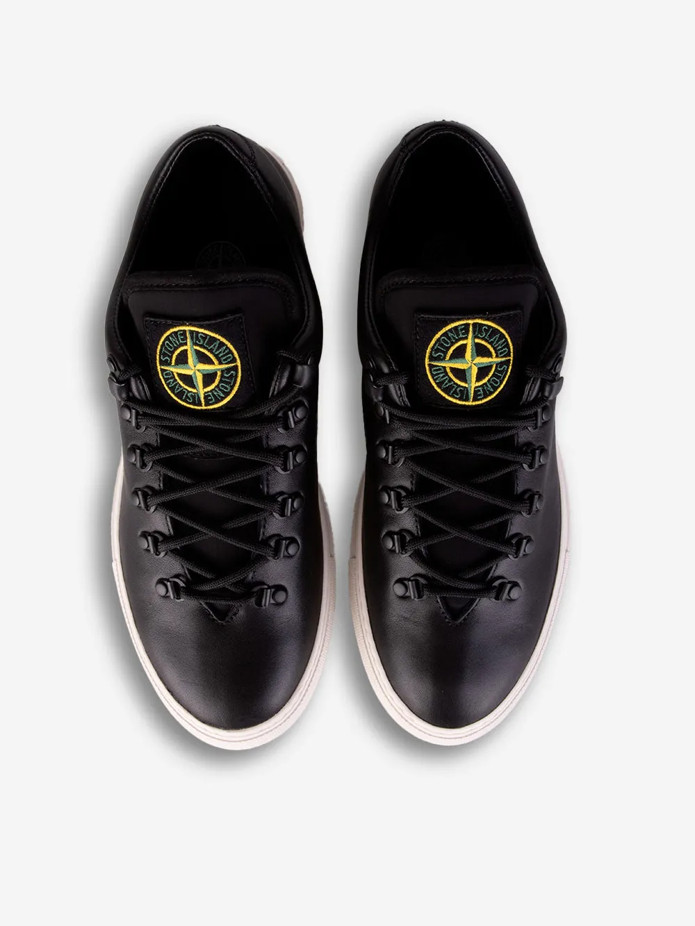 Sneakers in pelle nere