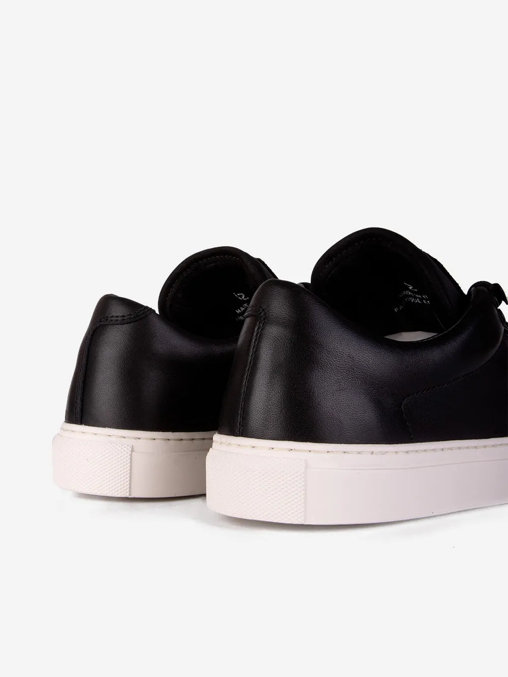 Sneakers in pelle nere