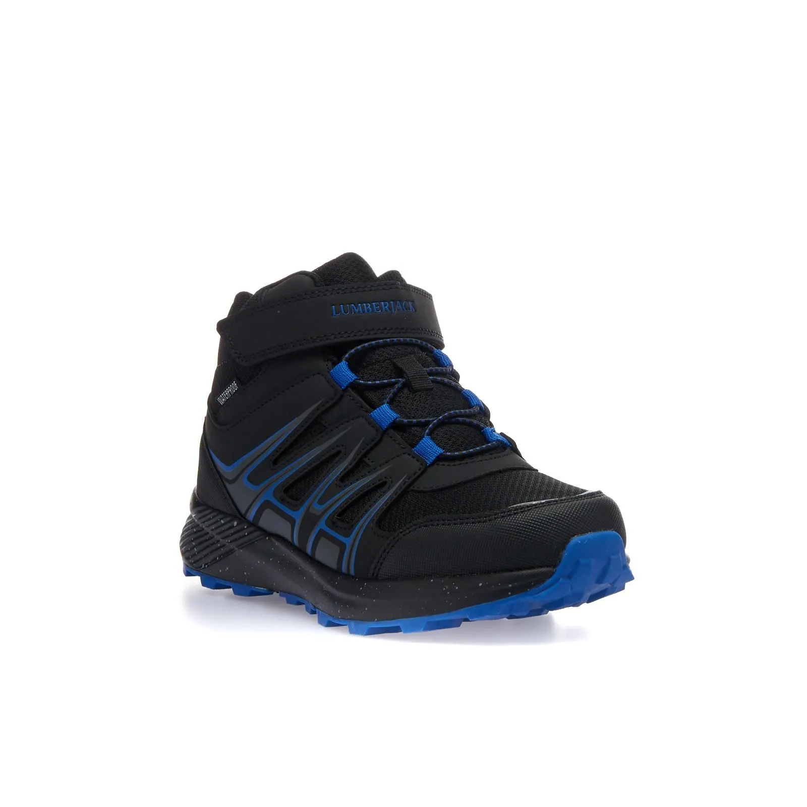 Sneakers trekking nere da ragazzo