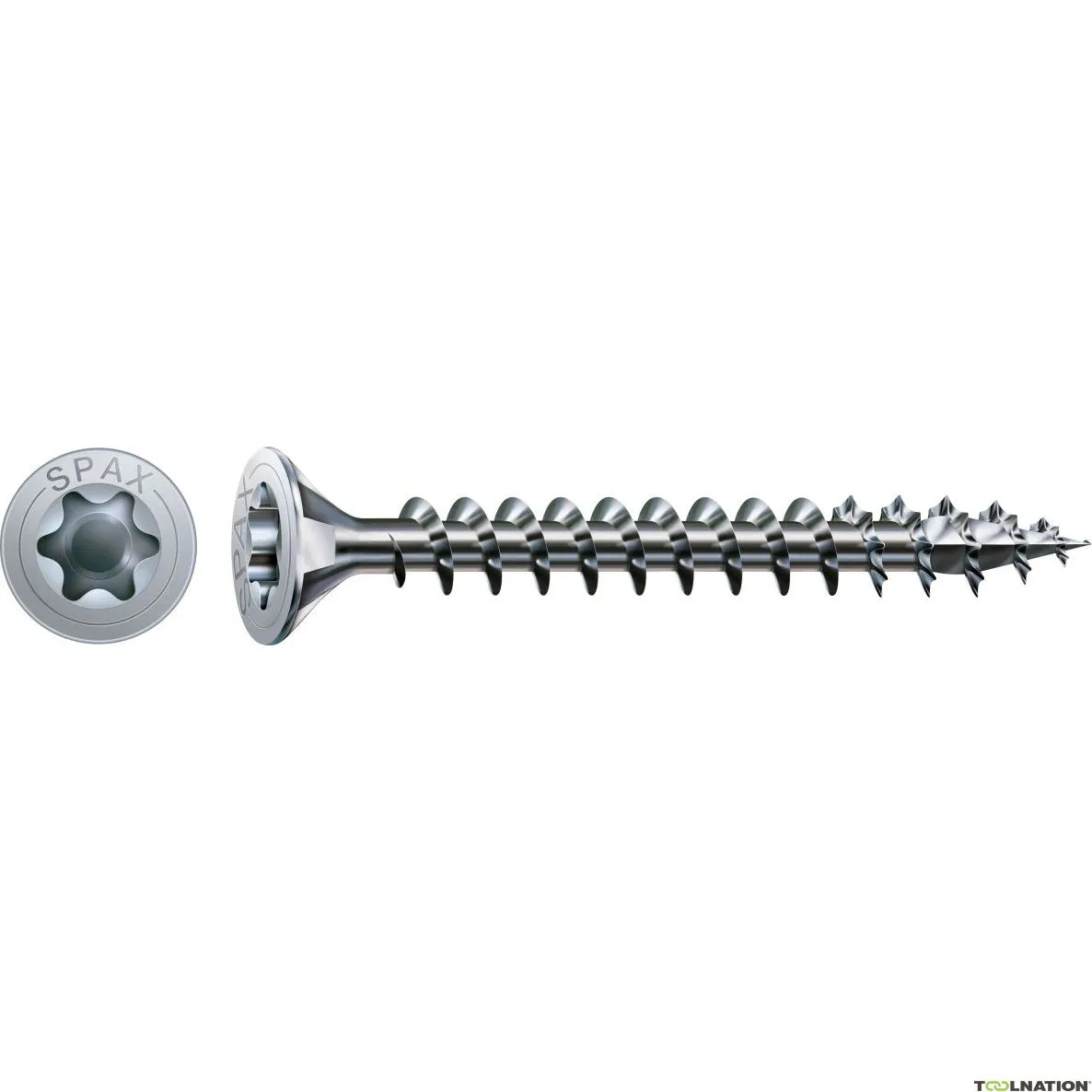 SPAX 1191010450405 Vite universale 4,5 x 40 mm, testa svasata, T-STAR PLUS T20, filettatura intera, WIROX - 500ST