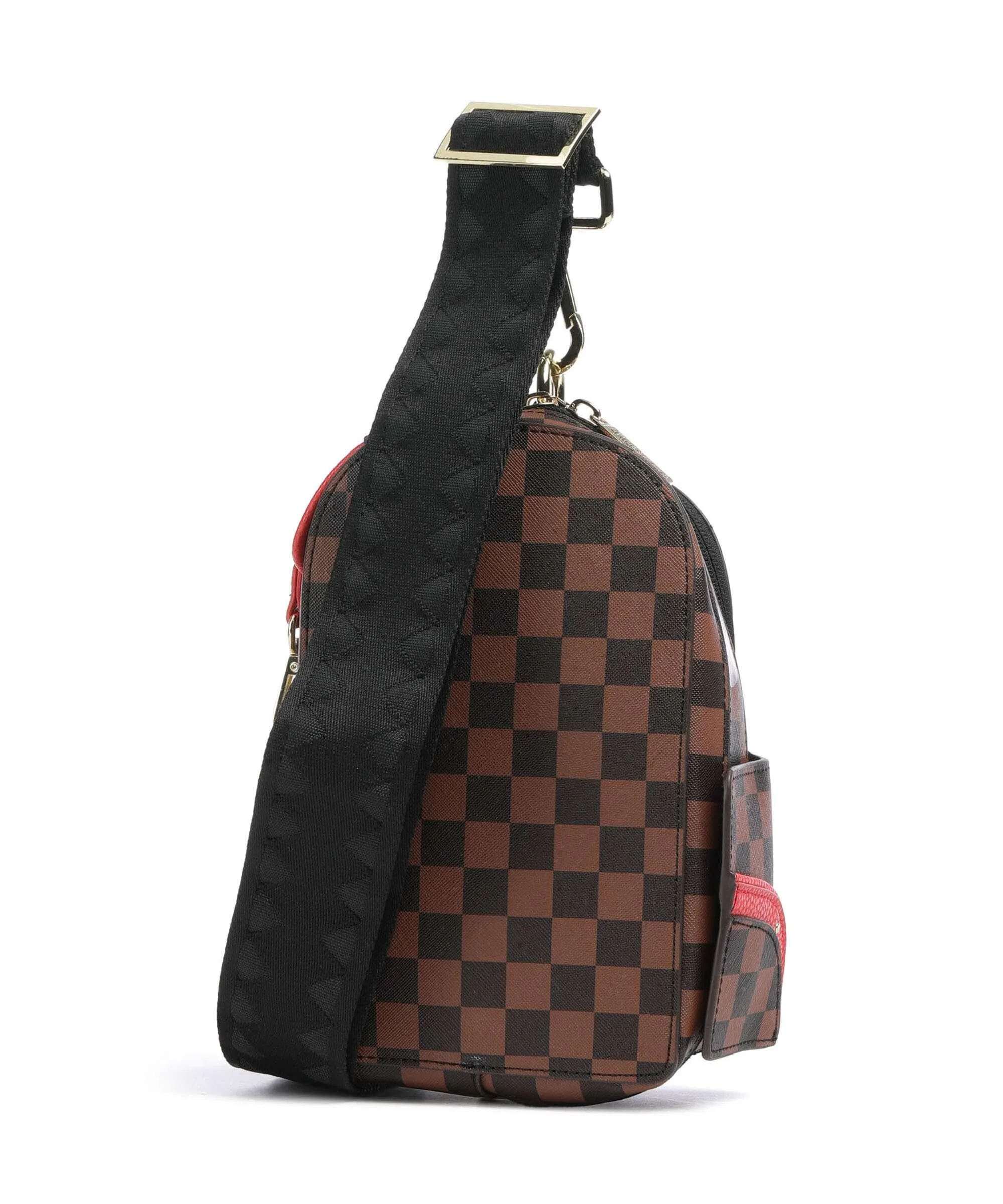  Sprayground Takeover The Throne Borsa sling plastica marrone  