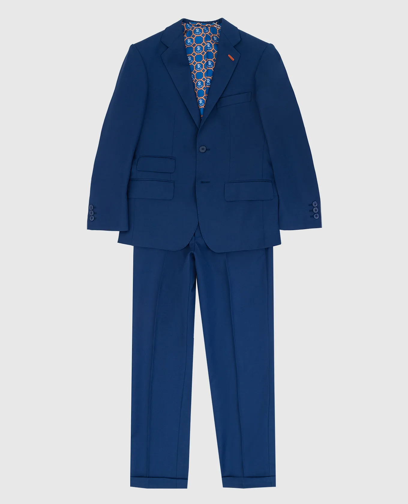 Stefano Ricci Abito in lana blu per bambini Y3SF371900W808