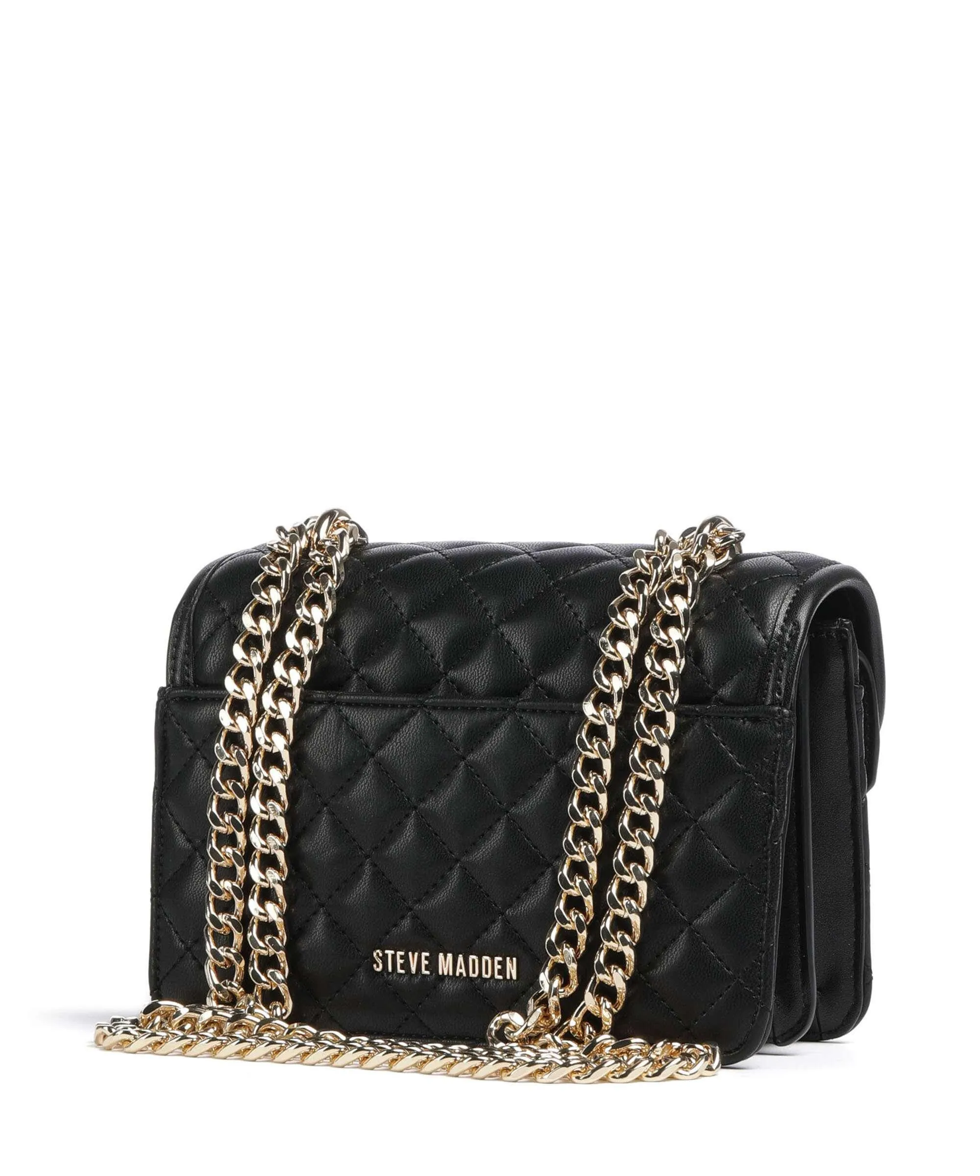  Steve Madden BMOLTO Borsa a spalla pelle sintetica nero  