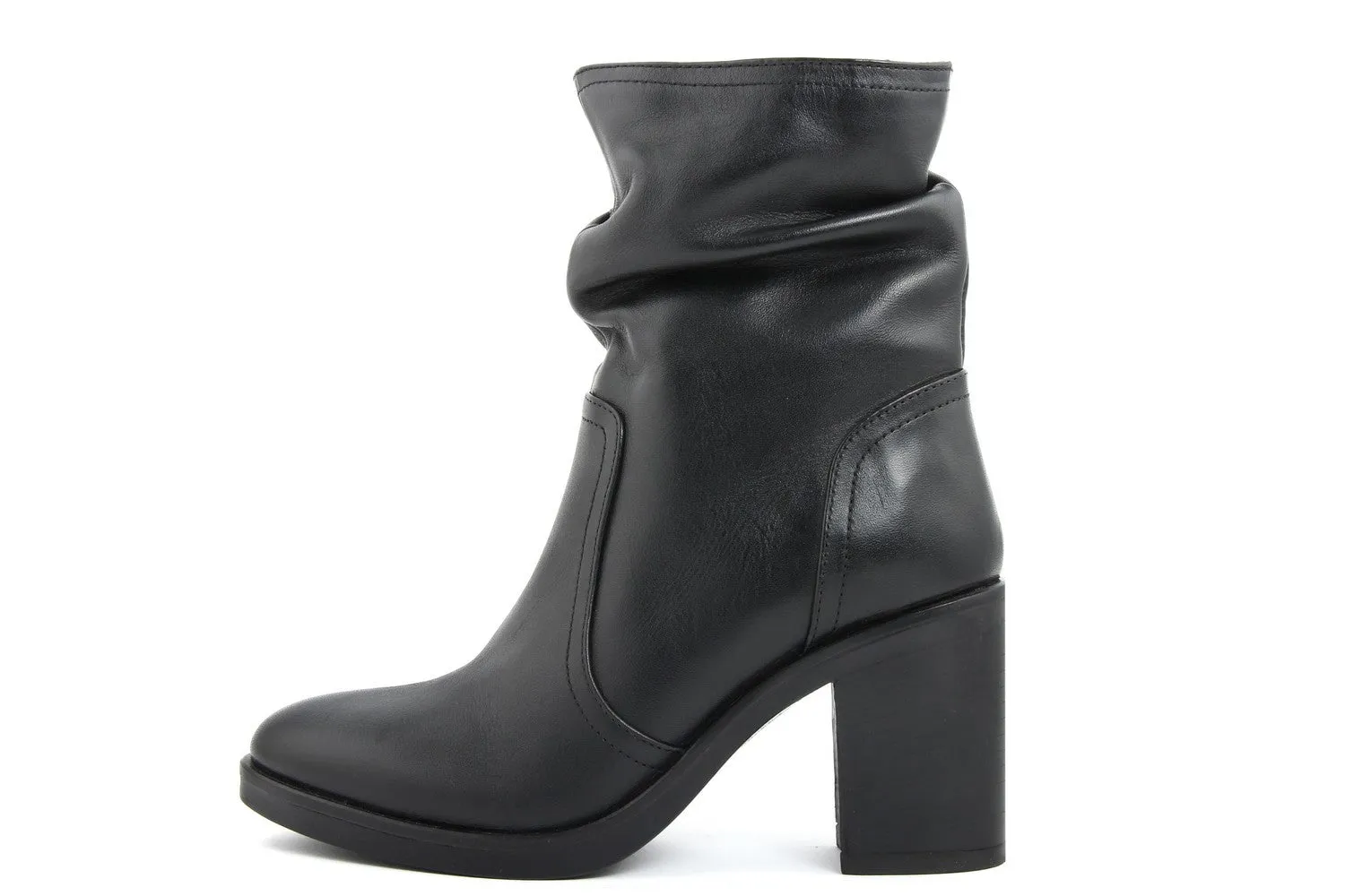 Stivaletti Donna in pelle colore Nero