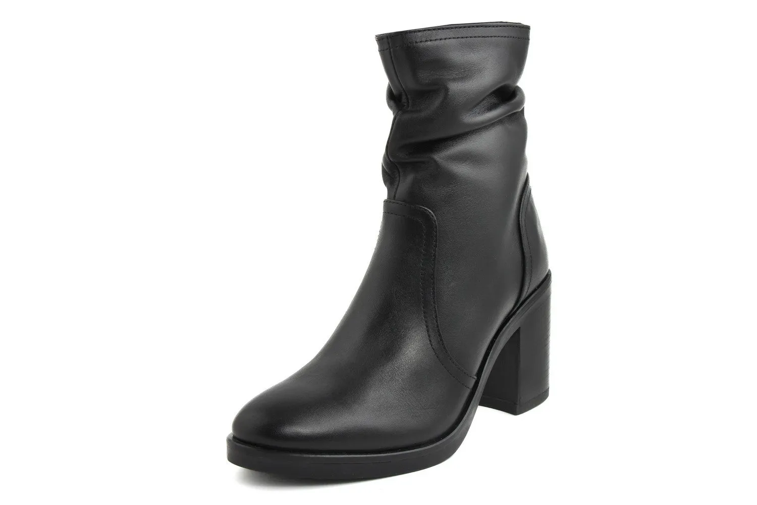 Stivaletti Donna in pelle colore Nero