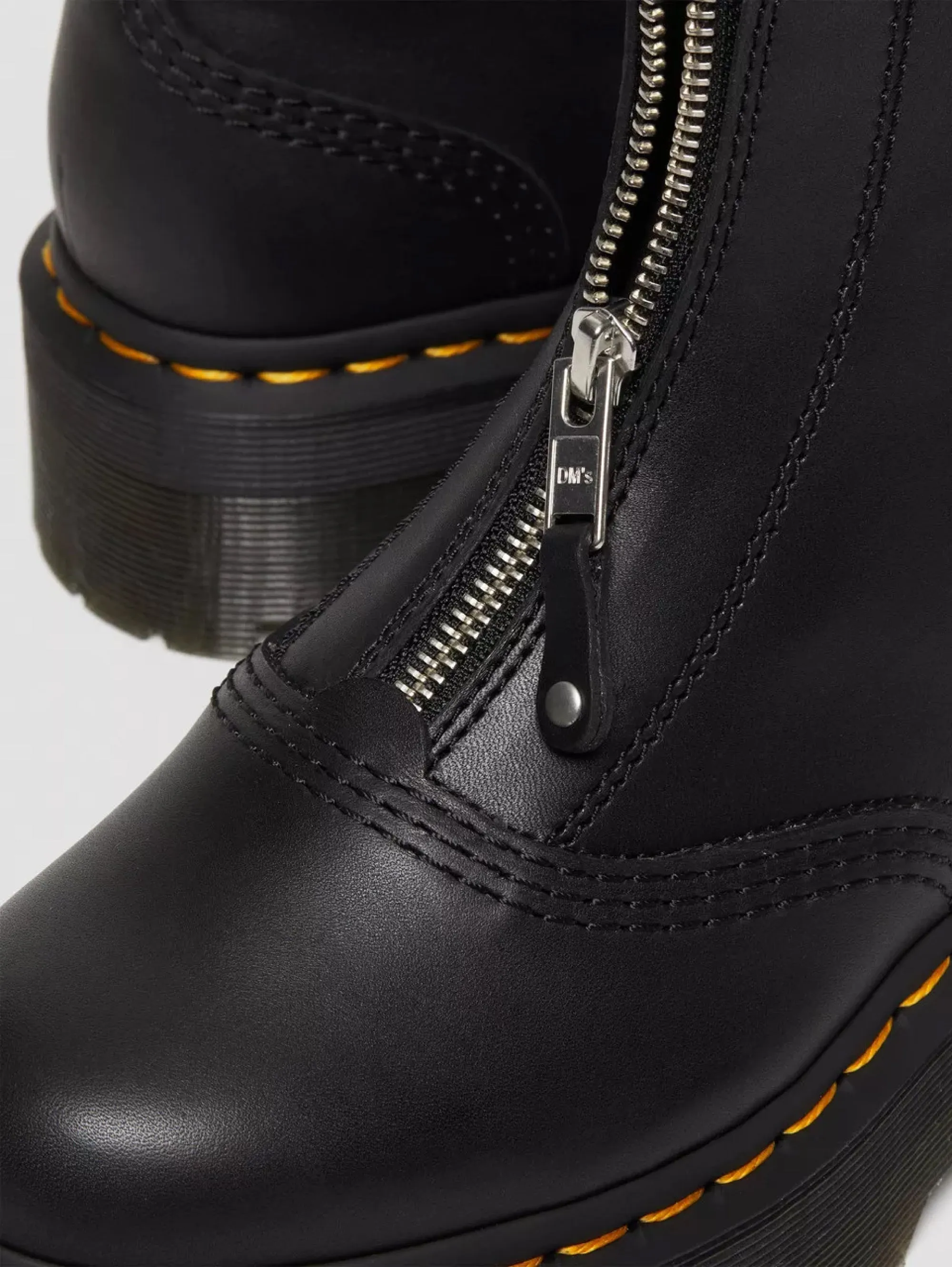 Stivaletto Platform con Zip Jetta Nero