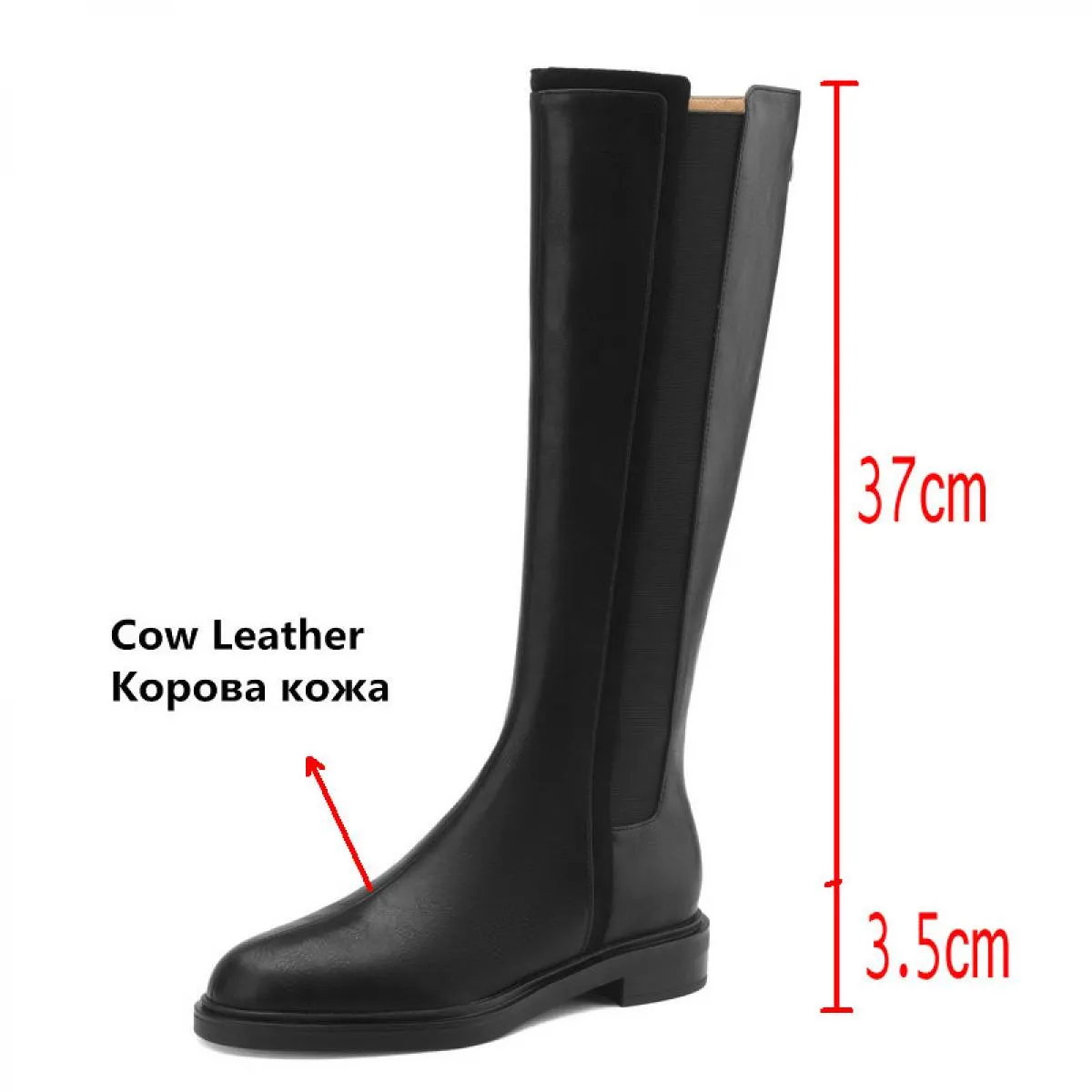 Stivali alti al ginocchio da donna occidentali moda Stivali lunghi da moto con tacco basso quadrato invernale Scarpe casual in v