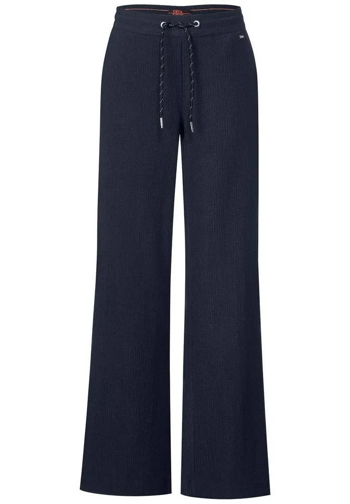 Style Neele Structure - Pantaloni Ampi a Vita Alta