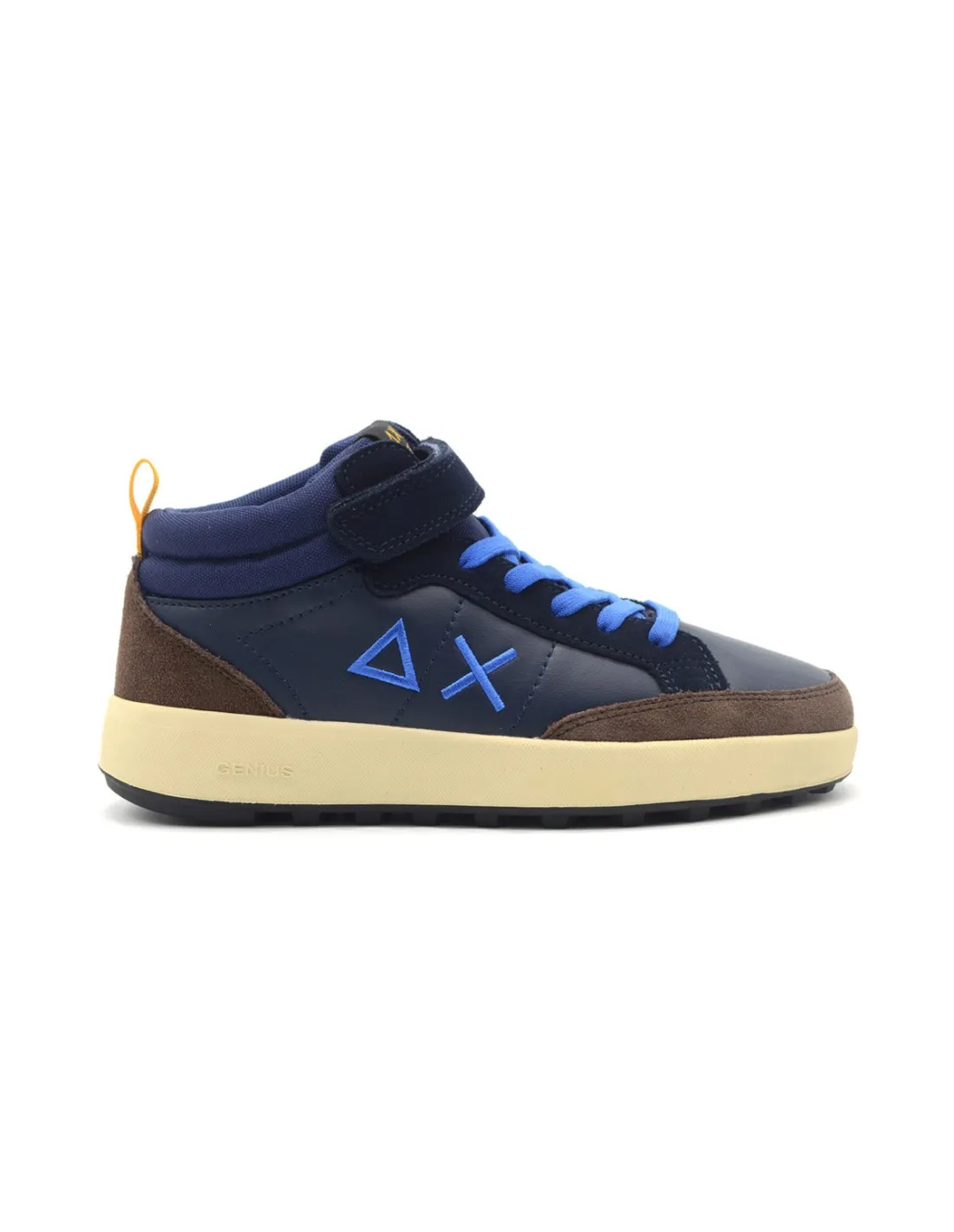 Sun68 Boy'S Mid Genius Boy sneaker  