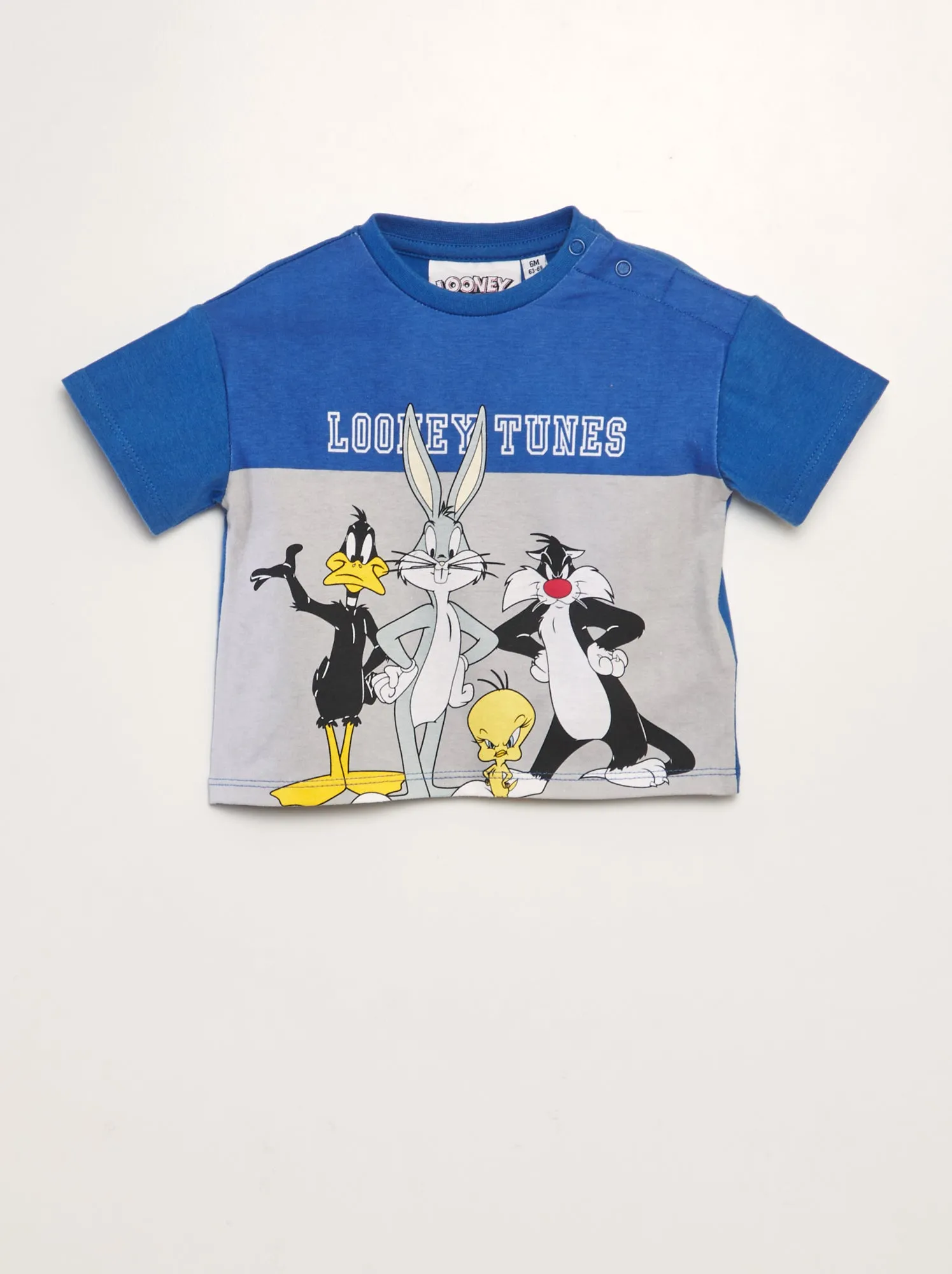 T-shirt a maniche corte Looney Tunes - GRIGIO