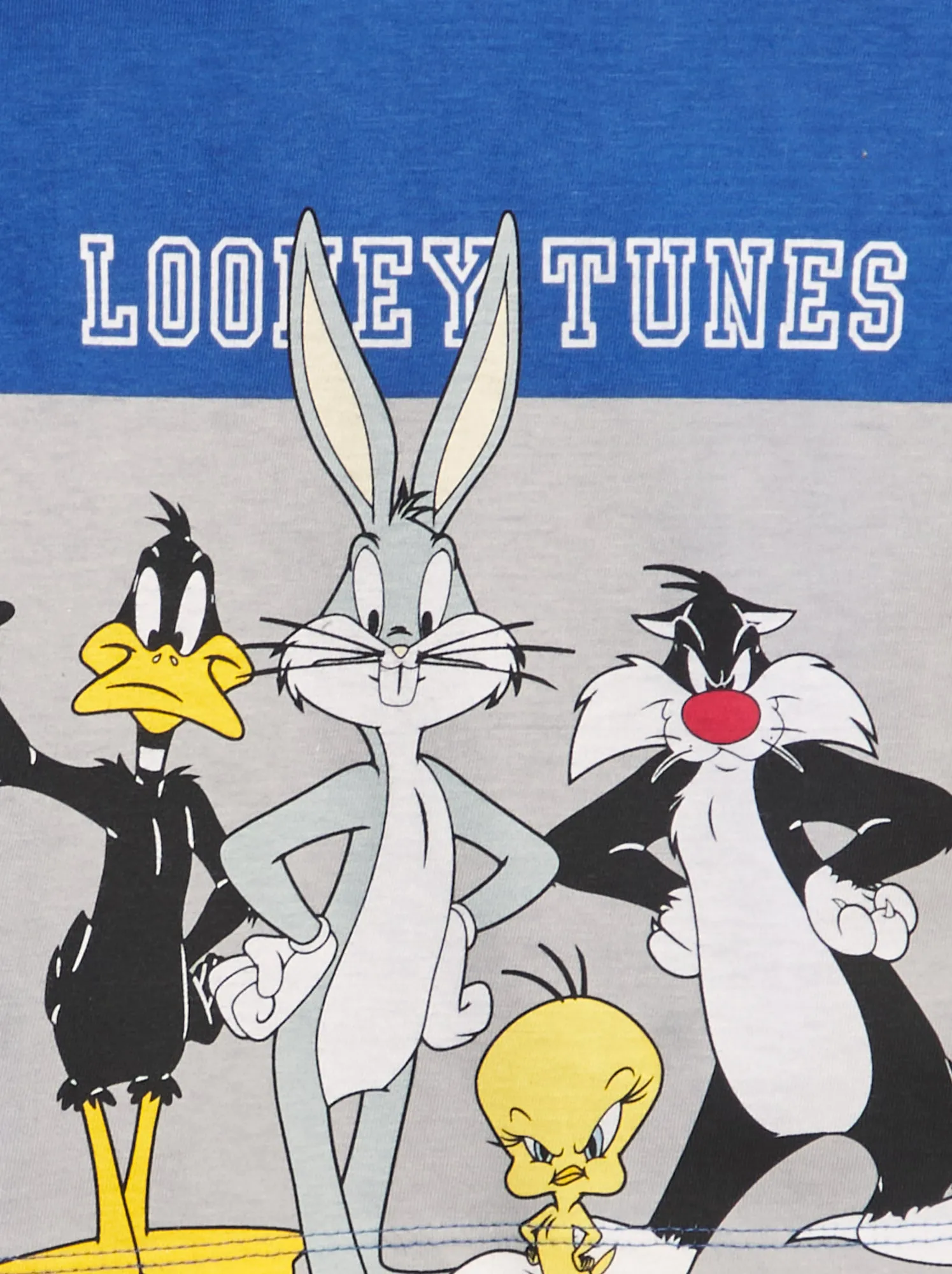 T-shirt a maniche corte Looney Tunes - GRIGIO