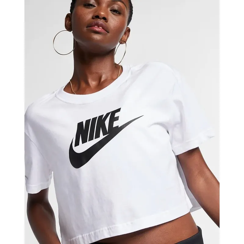 T-shirt crop Nike Sportswear Essential Donna