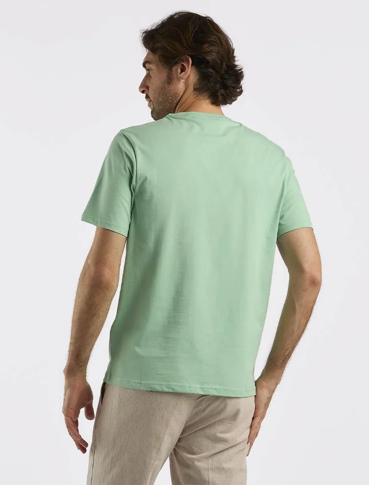 T-shirt Manica Corta Lyle&scott - Turchese
