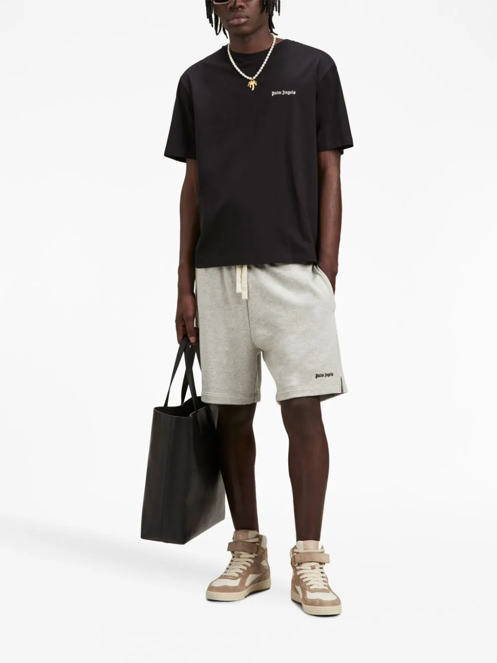 t-shirt nera slim