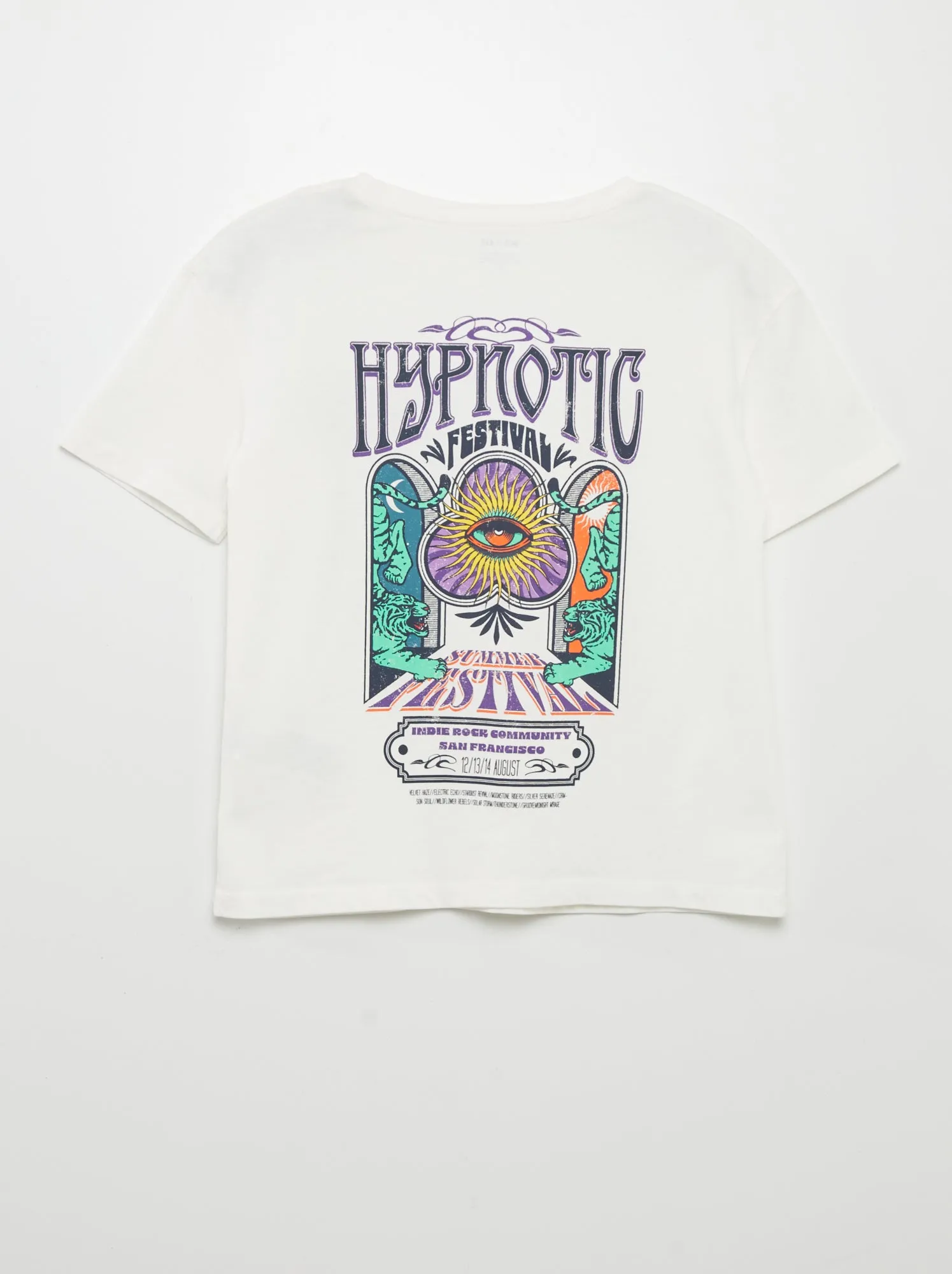 T-shirt stampata - BIANCO