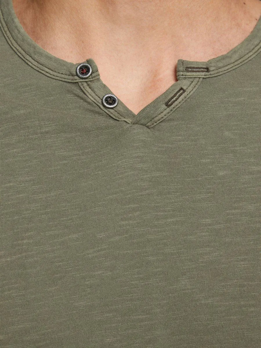 T-SHIRT Uomo JACK&JONES 12164972 SPLIT DUSKY GREEN