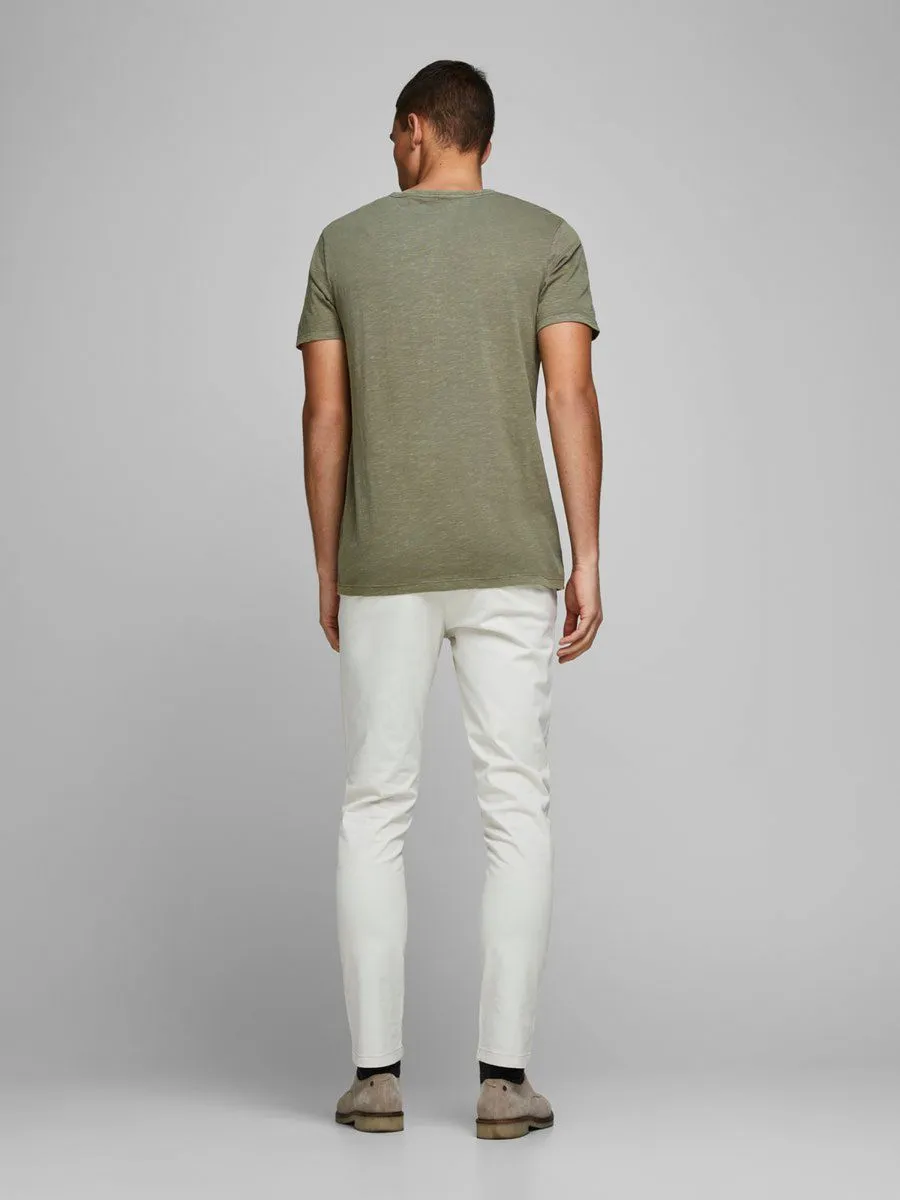 T-SHIRT Uomo JACK&JONES 12164972 SPLIT DUSKY GREEN