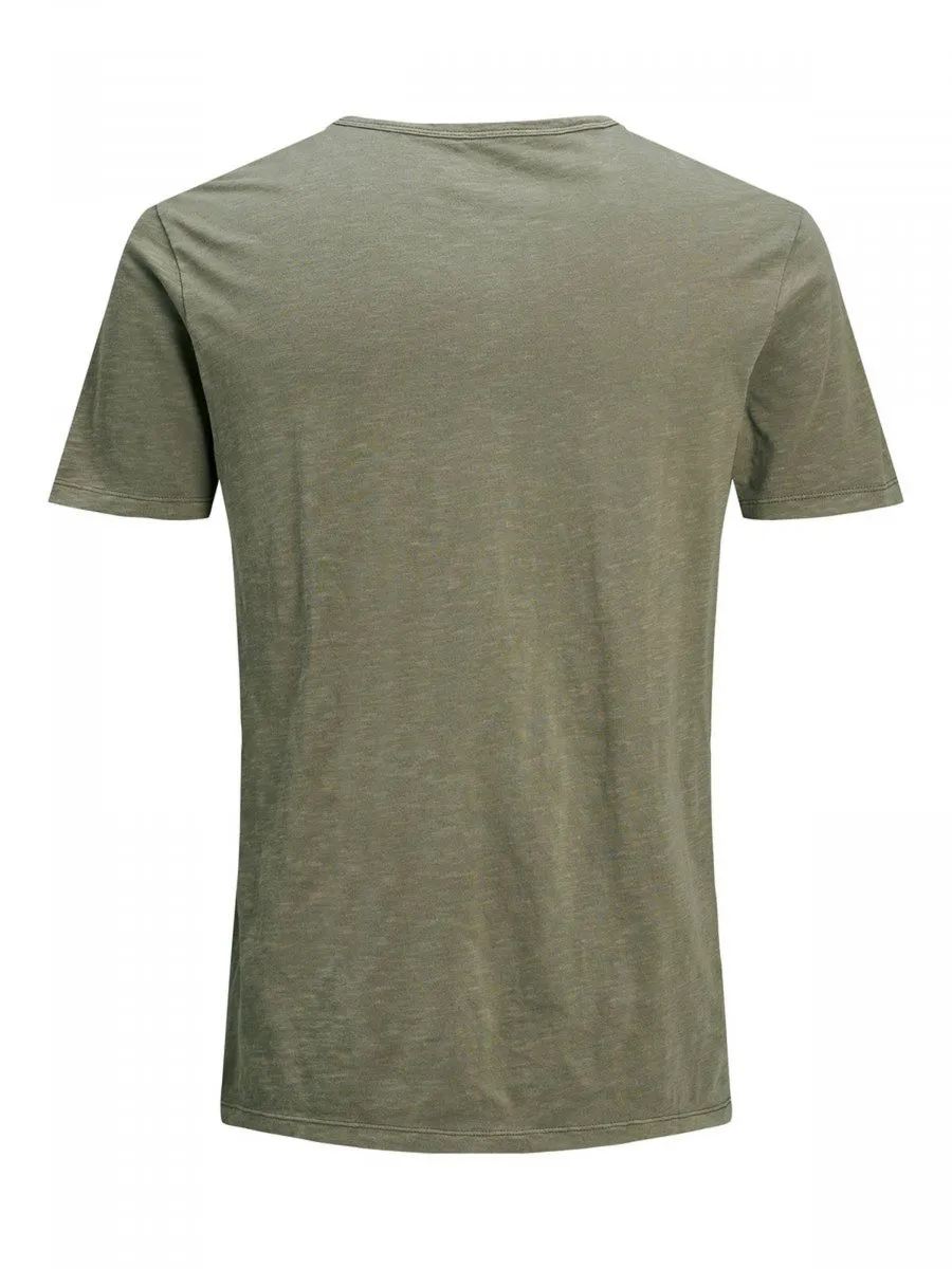 T-SHIRT Uomo JACK&JONES 12164972 SPLIT DUSKY GREEN
