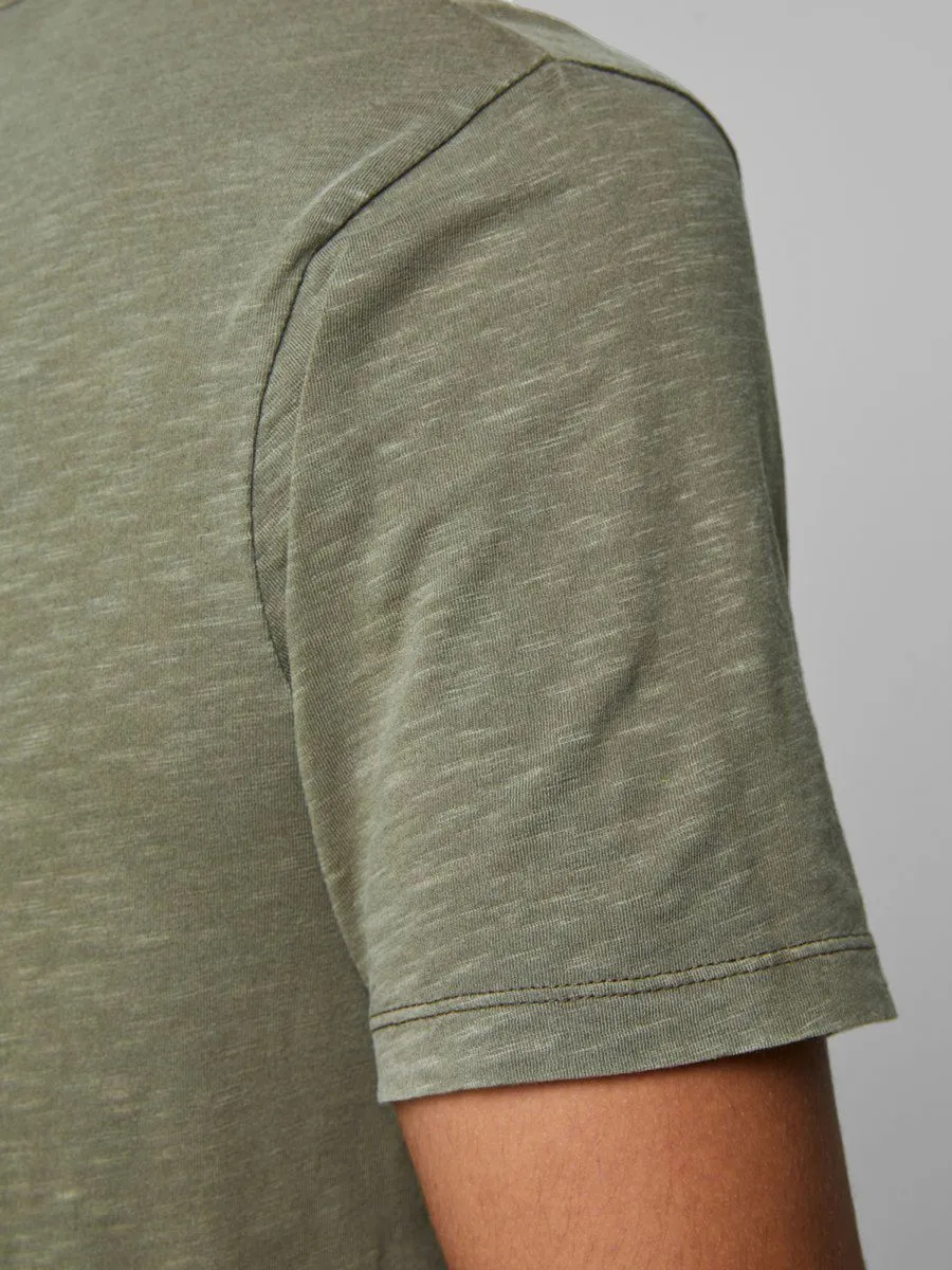 T-SHIRT Uomo JACK&JONES 12164972 SPLIT DUSKY GREEN