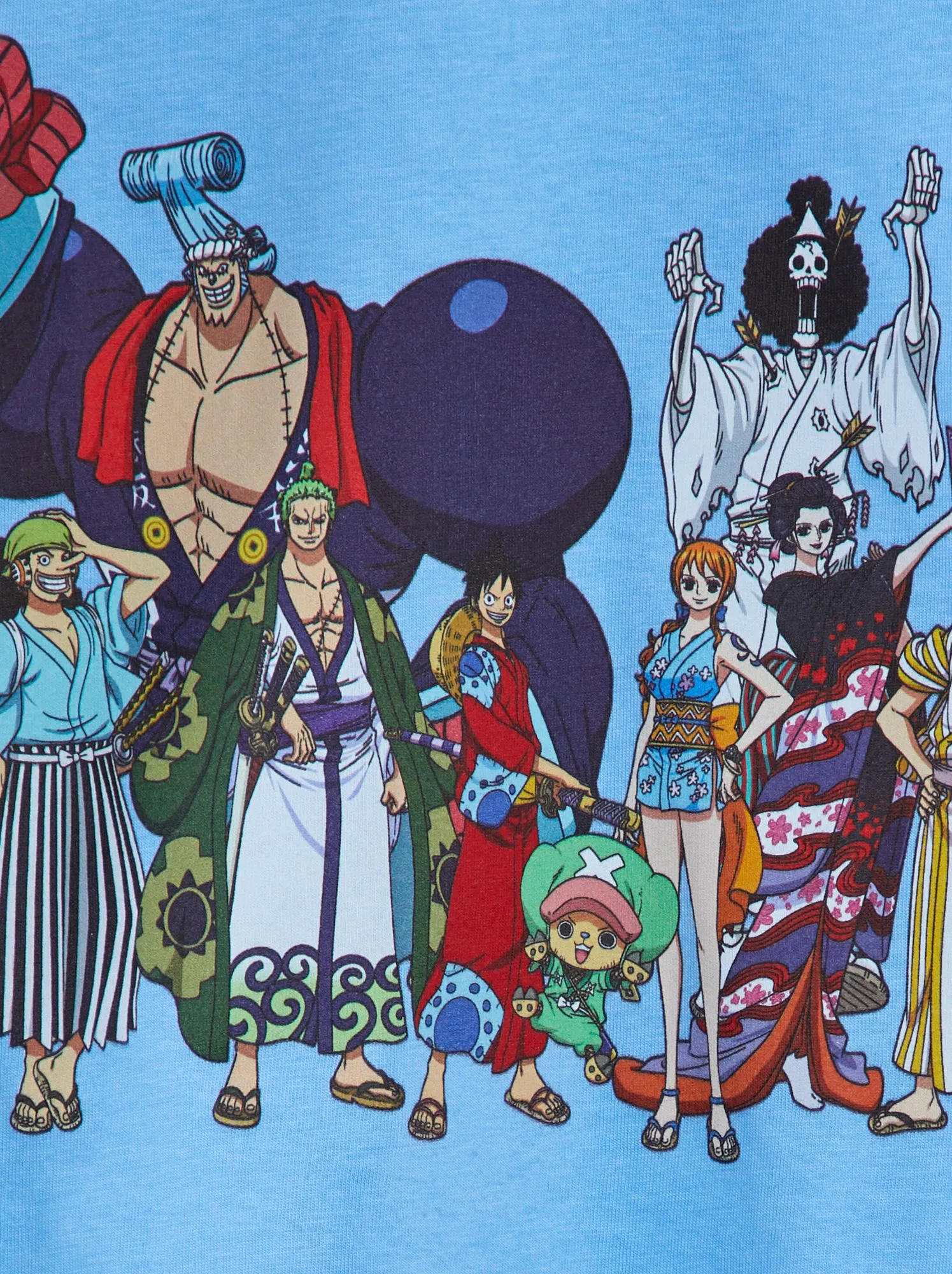 T-shirt 'One Piece' - BLU