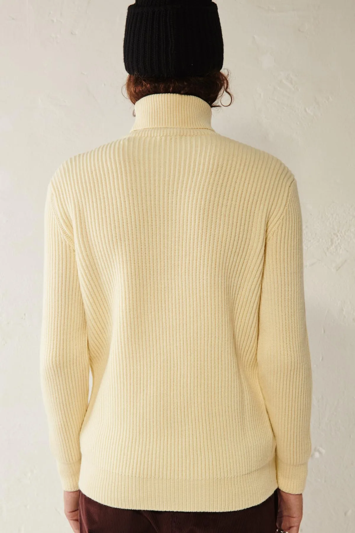TAGLIATORE Maglia dolcevita a costa inglese DEAN