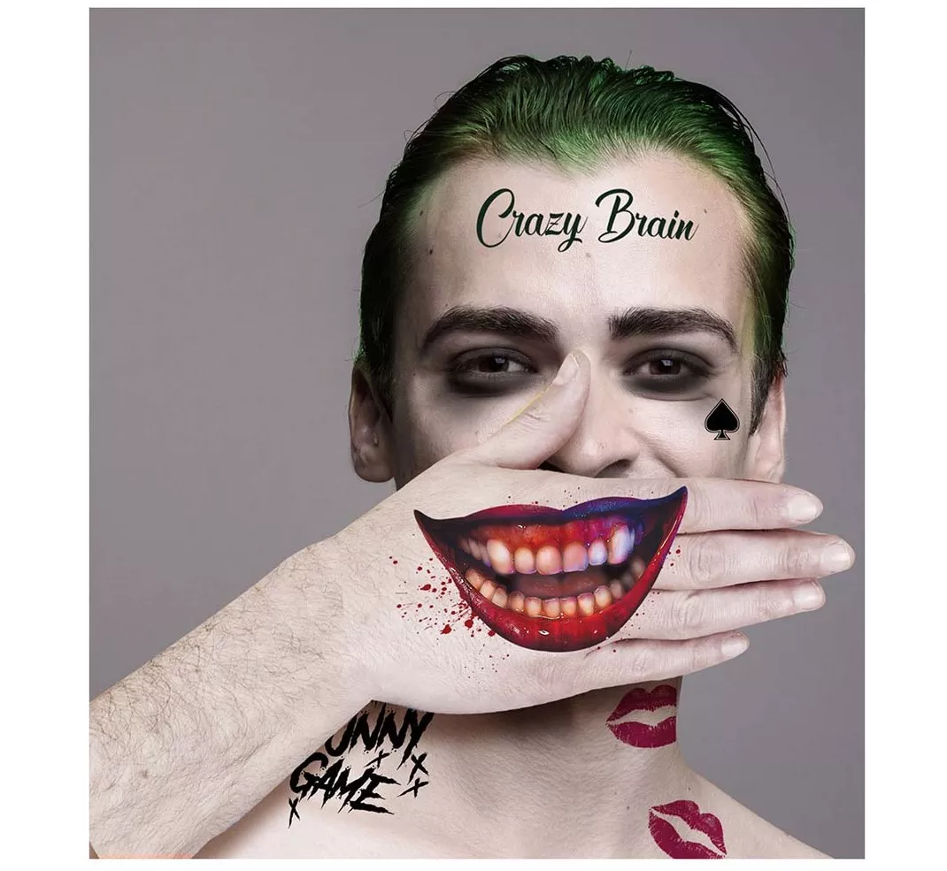 Tatuaggi Halloween Crazy Smiling
