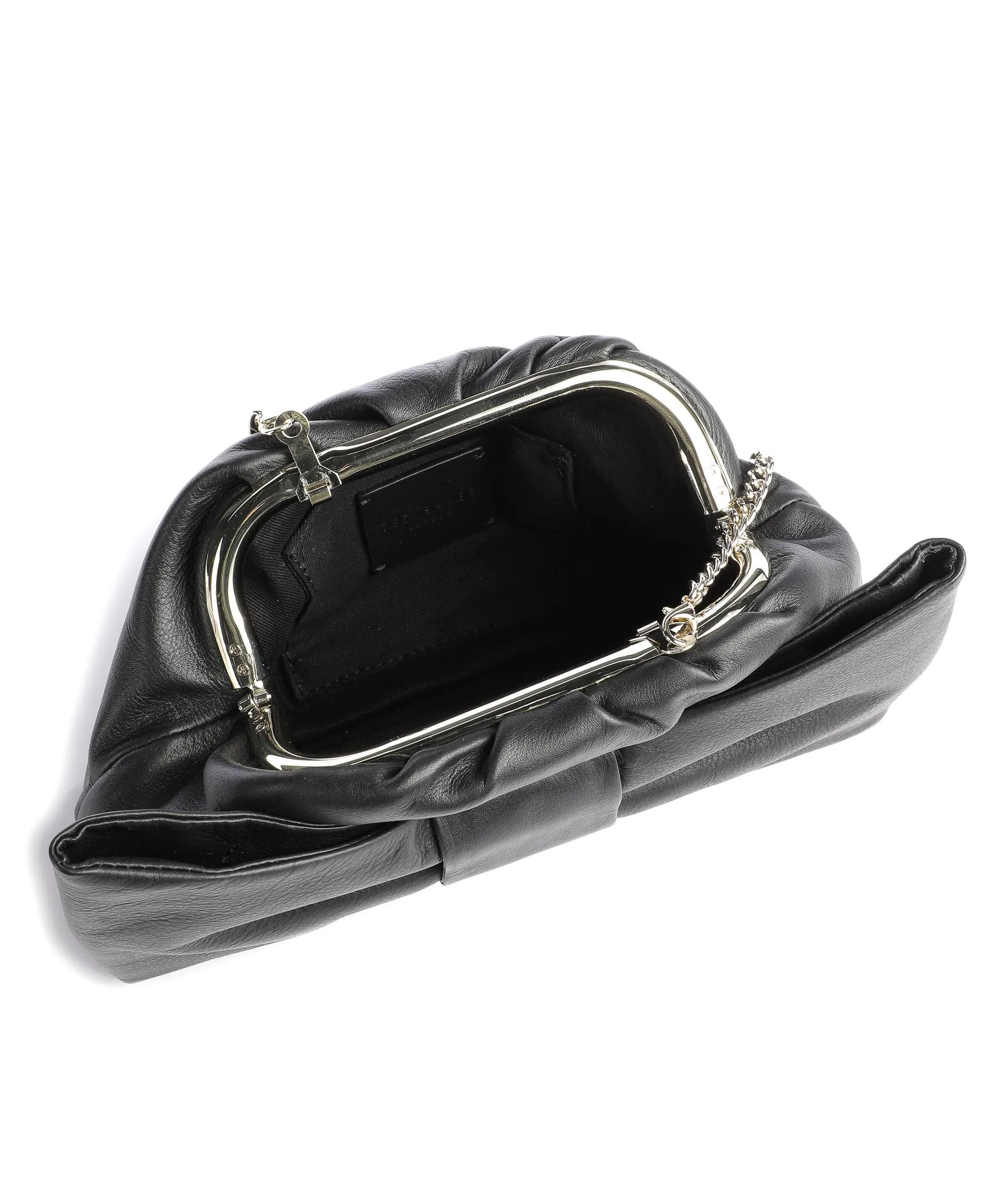  Ted Baker Niasa Borsa a tracolla morbida pelle bovina nero  