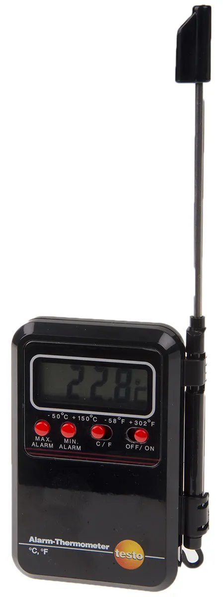 Termometro digitale Testo Mini Alarm, sonda A penetrazione