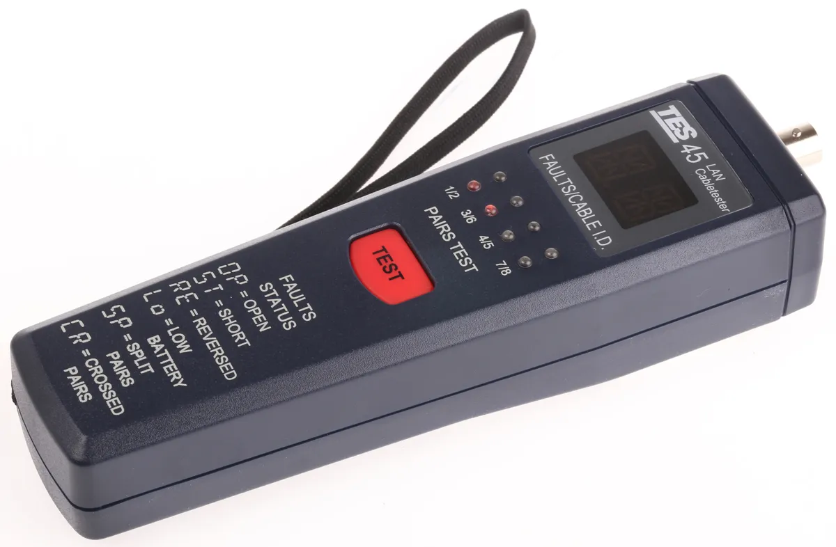 Tester cavi RS PRO, Display LCD