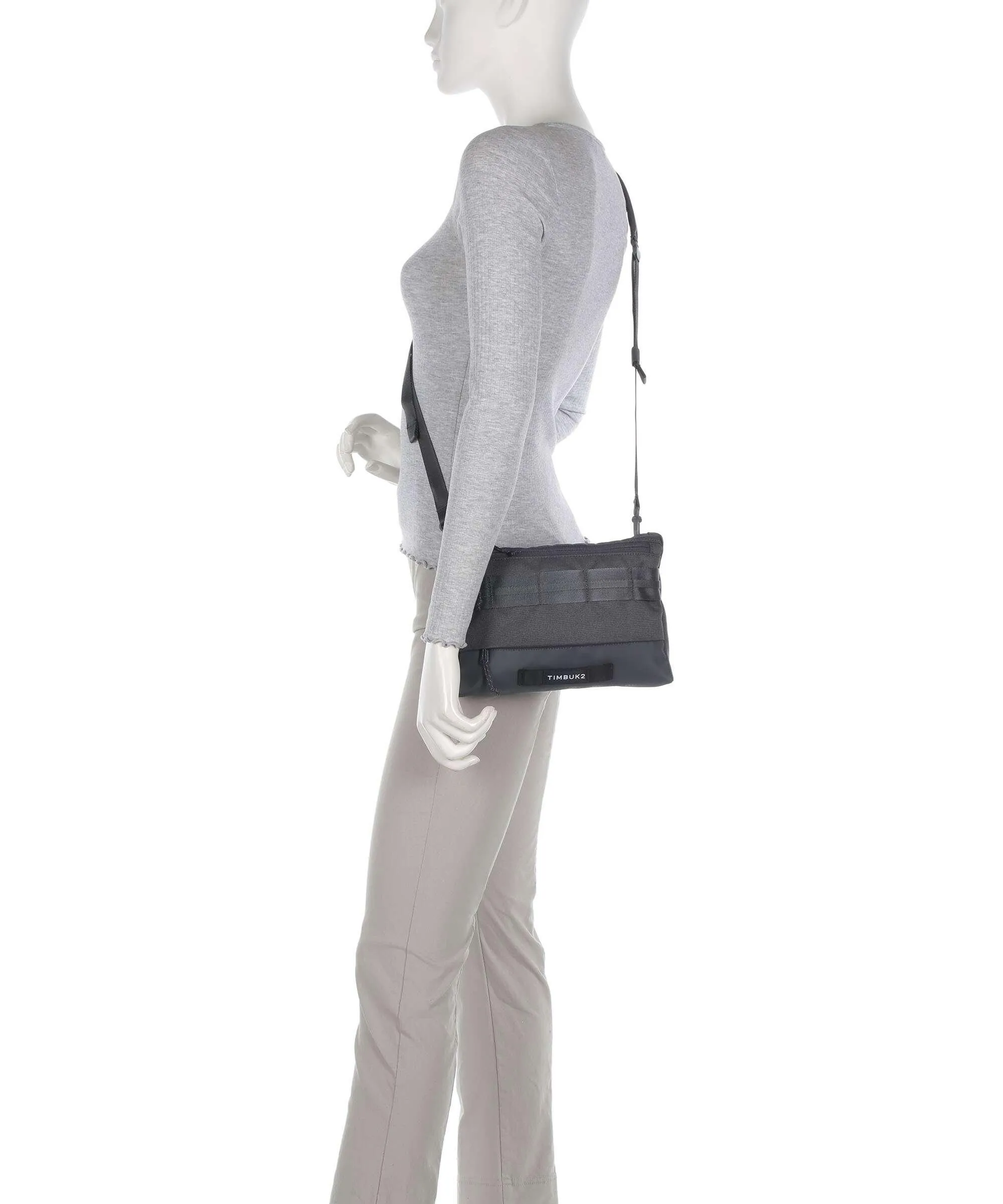  Timbuk2 Agent Borsa a tracolla Cordura® canvas grigio  