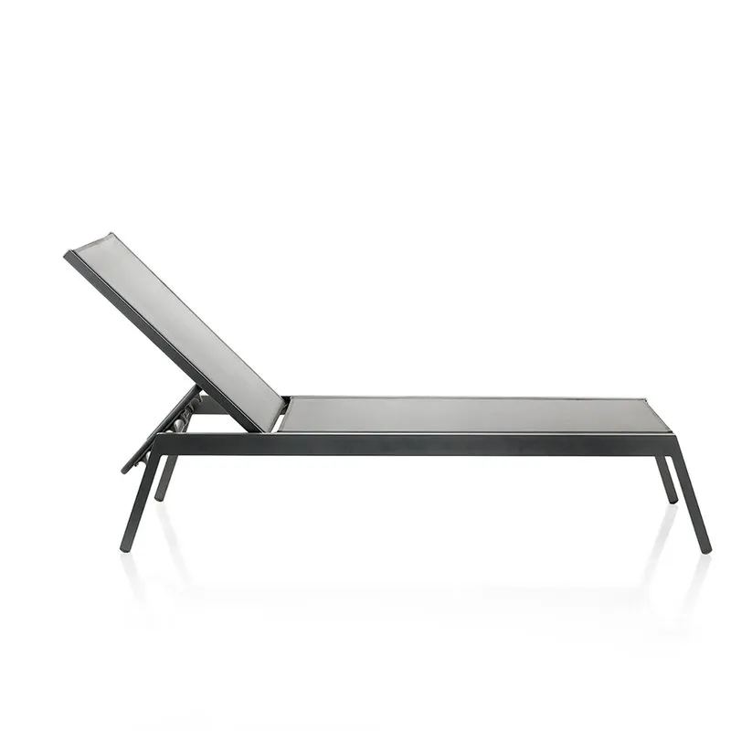 Tomasucci Outdoor Lettino da mare MILOS, grigio