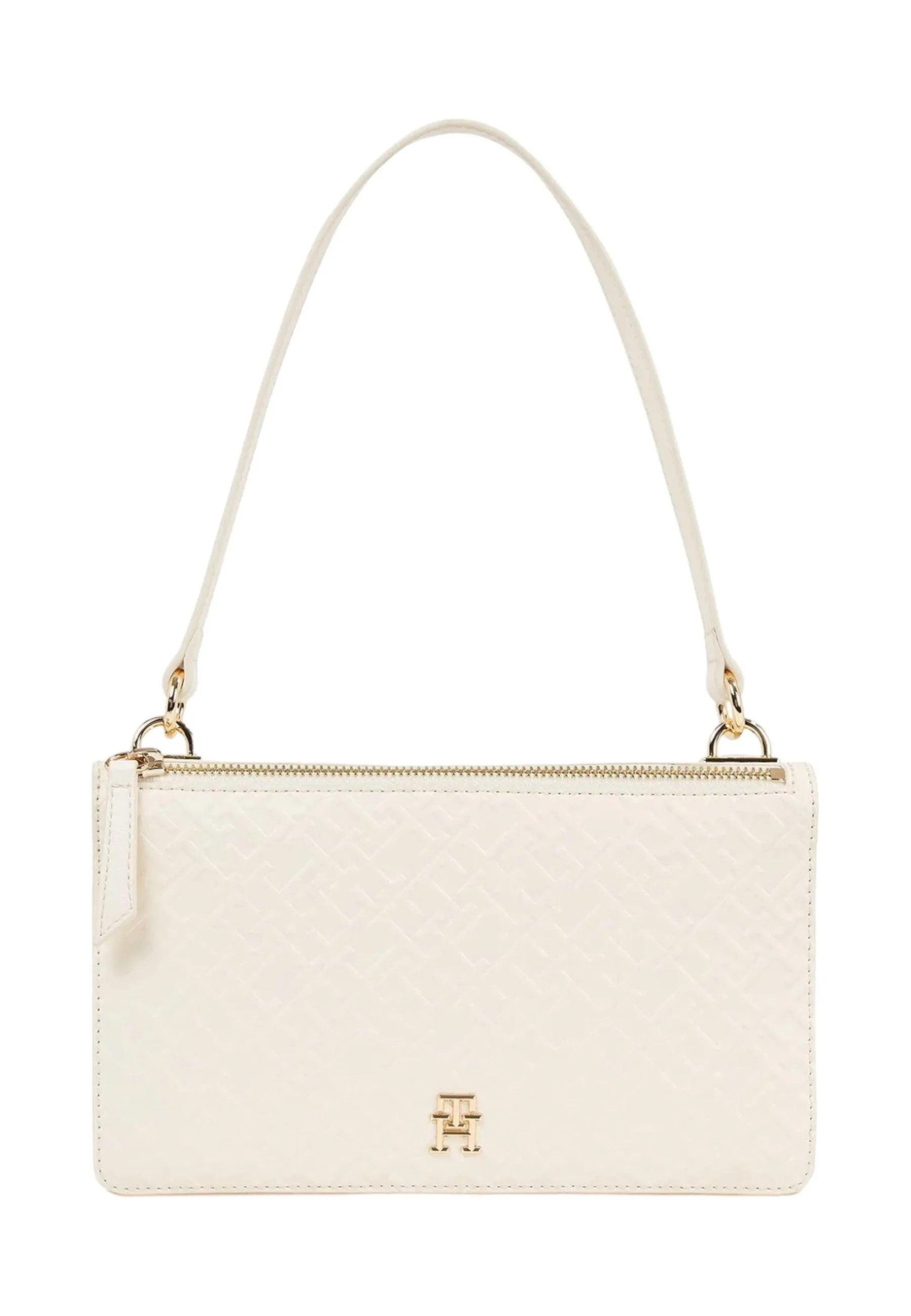 TOMMY HILFIGER Refined Borsa Shoulder Cream AW0AW15975