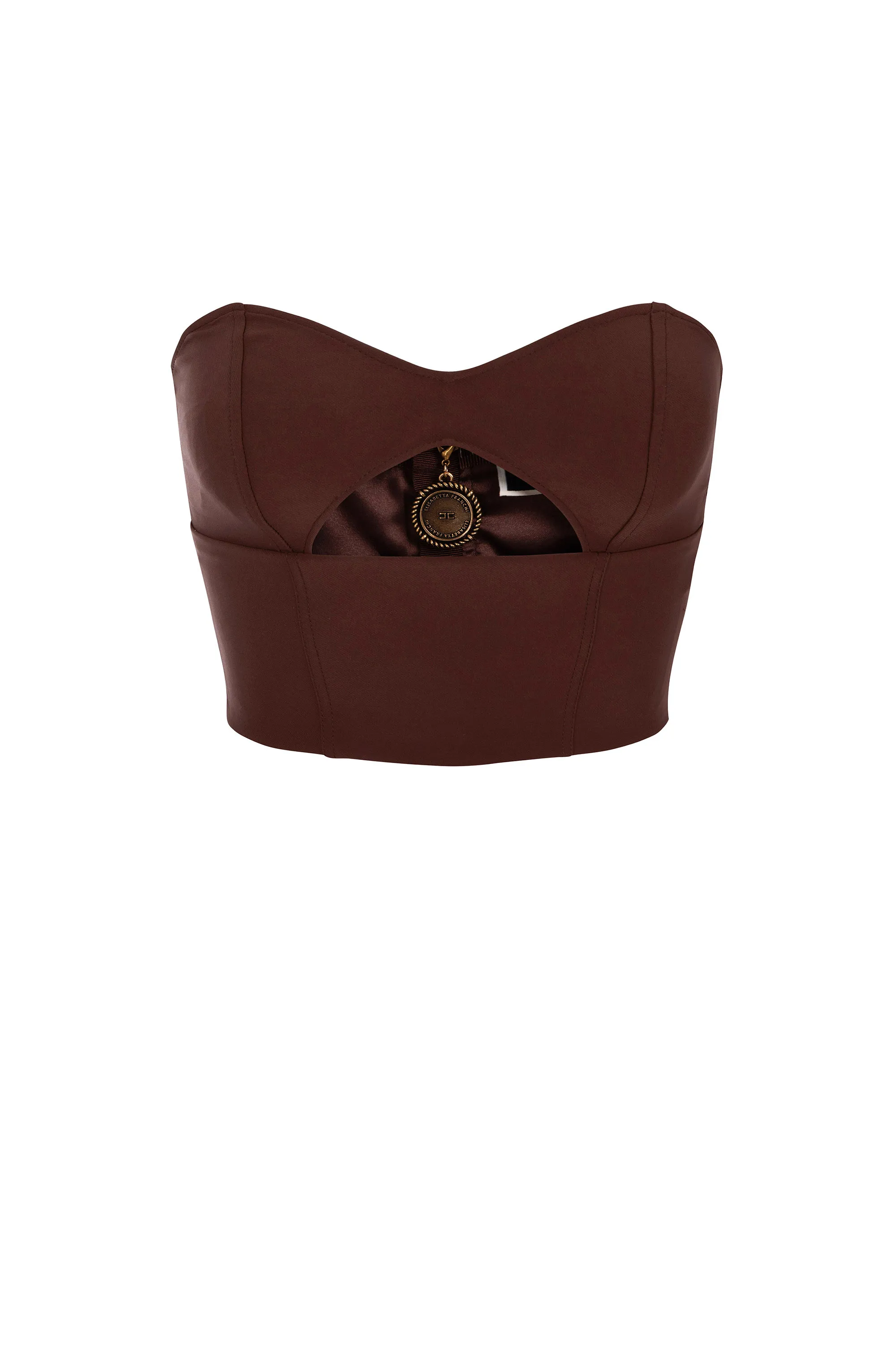 Top a fascia con ciondolo moneta