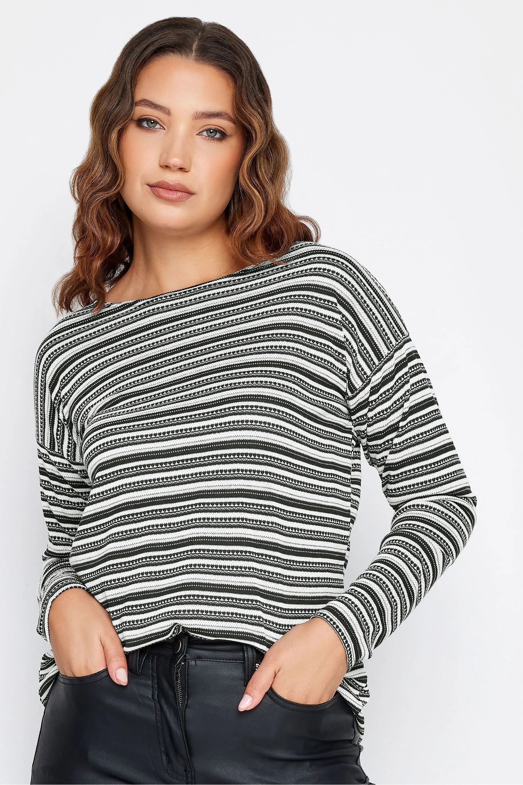 Top Long Tall Sally con spalle scivolate    