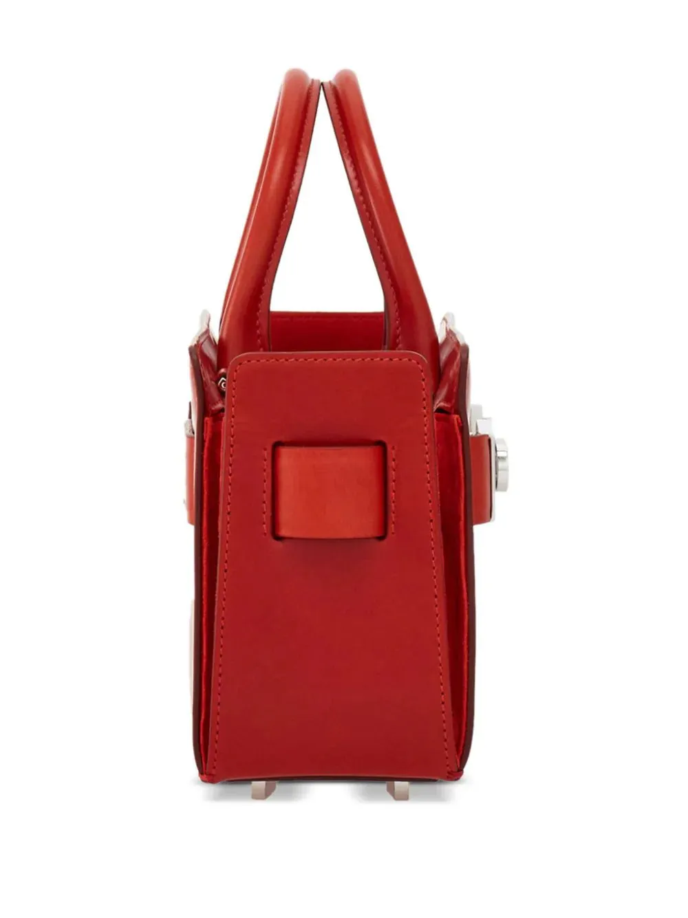 Tote bag con fibbie Gancini (S)
